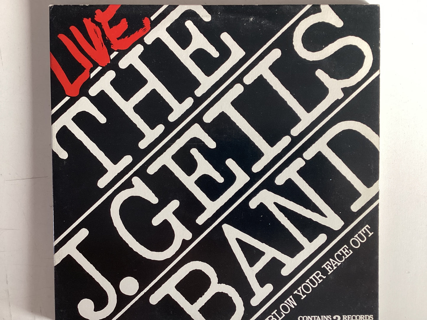 THE J. GEILS BAND = BLOW YOUR FACE OUT (CDA 1976) (USED)