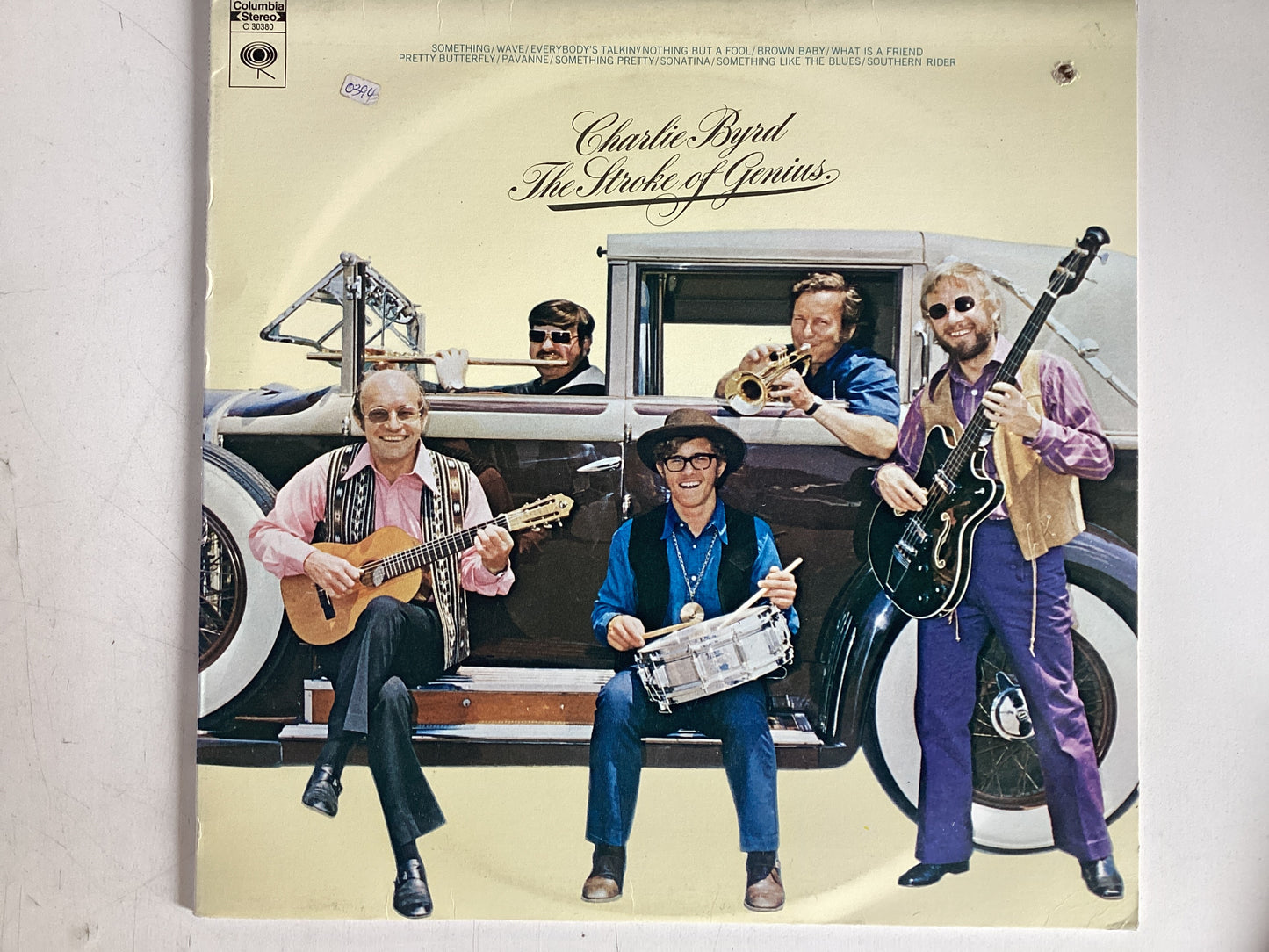 BYRD, CHARLIE = THE STROKE OF GENIUS (CDA 1970) (USED)