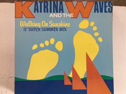 KATRINA AND THE WAVES = WALKING ON SUNSHINE (CDA 1985) (USED)