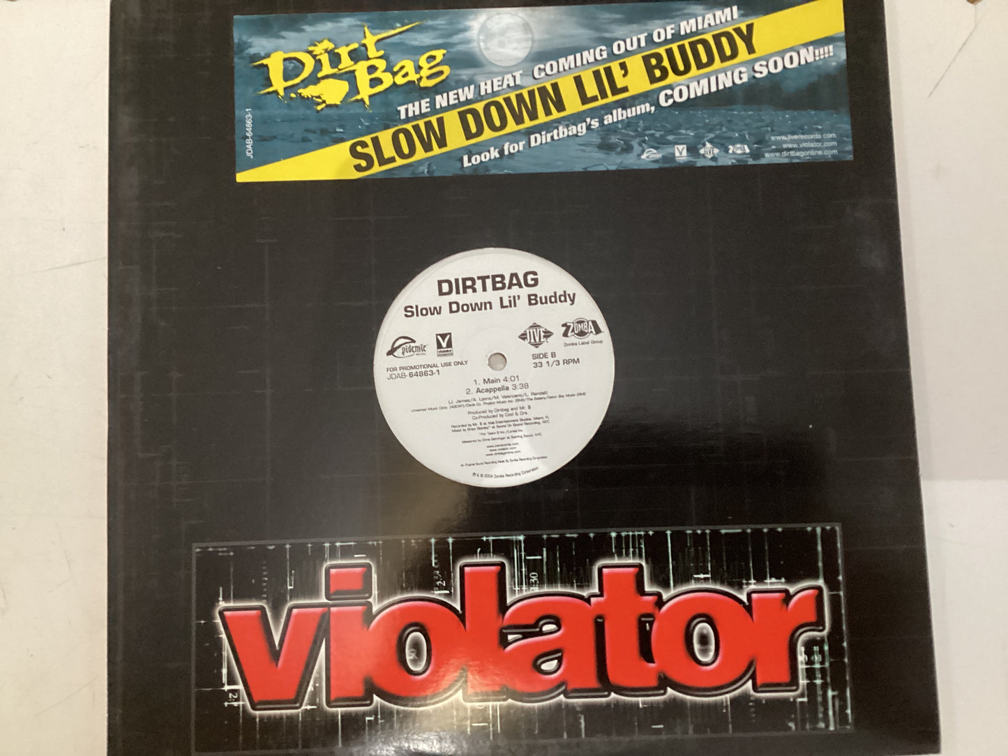DIRT BAG = VIOLATOR (USA 2004) (USED)