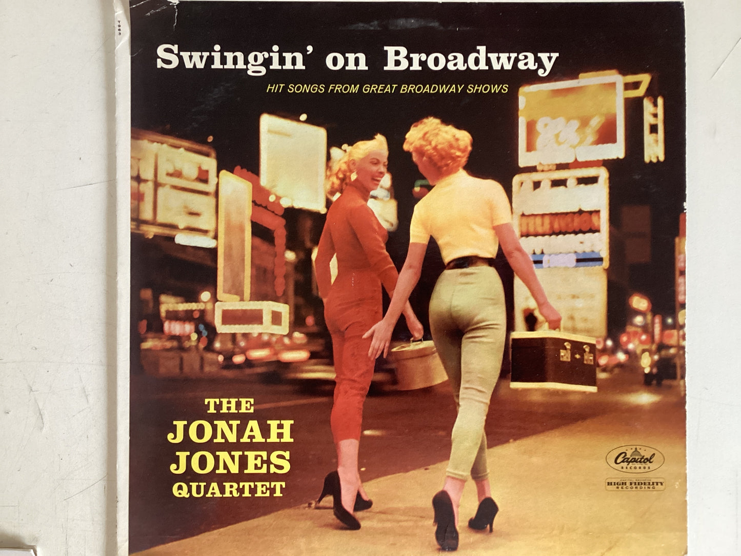 THE JONAH JONES QUARTET = SWINGIN’ ON BROADWAY (USA 1958) (USED)