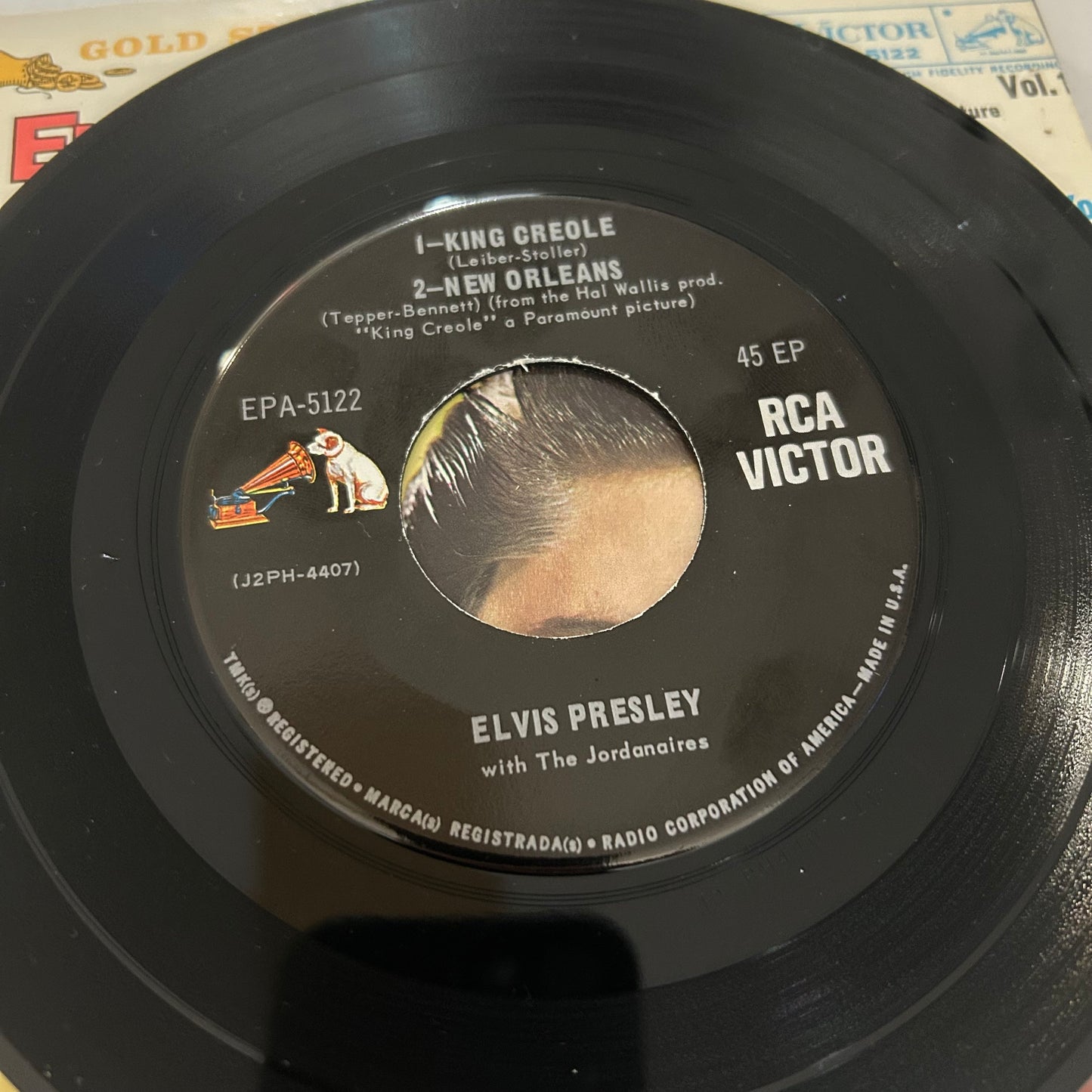 PRESLEY, ELVIS = KING CREOLE : VOL.1 (7 IN./EP) (US 1958) (USED)