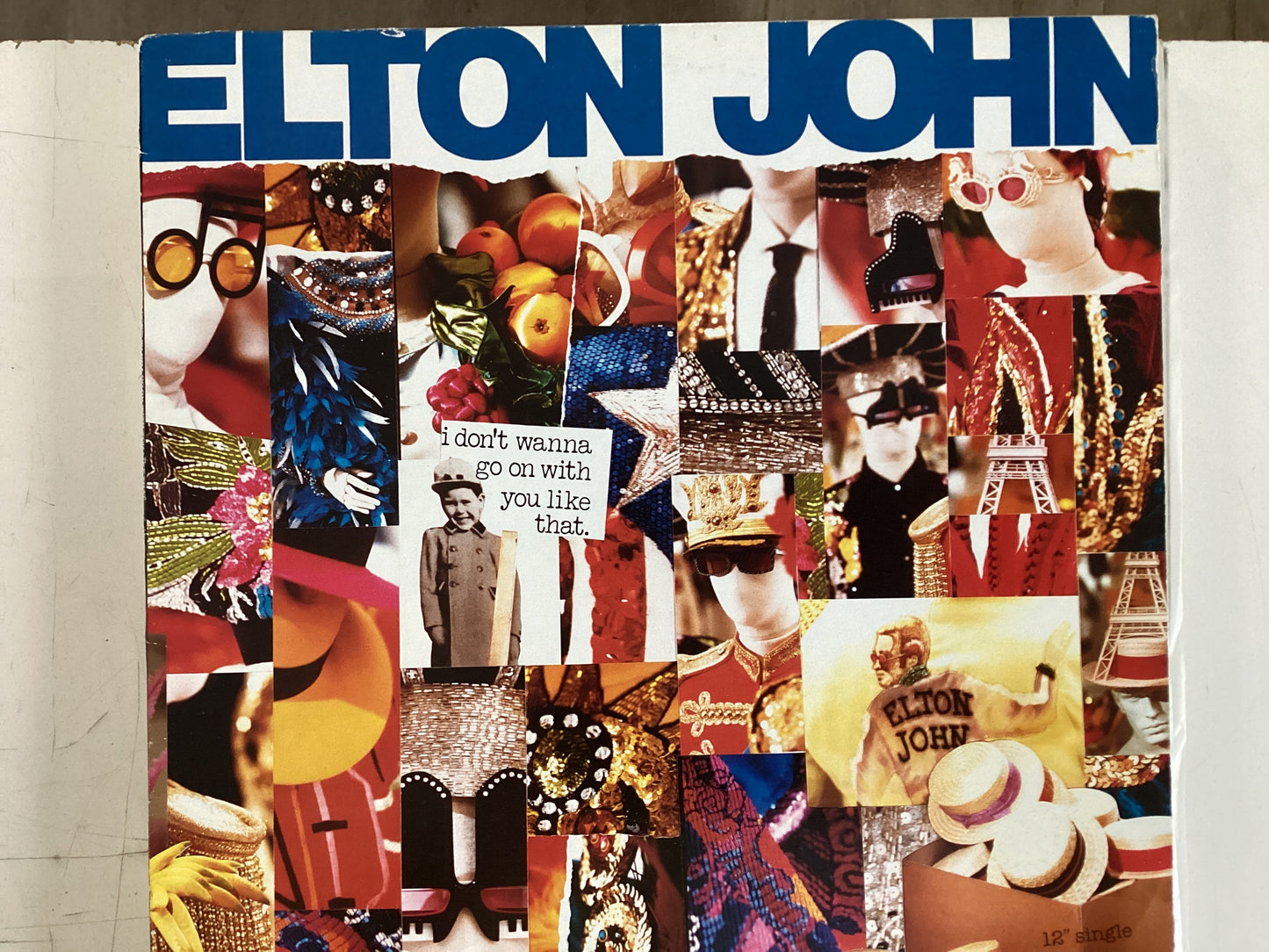 JOHN, ELTON = I DON’T WANNA GO ON WITH YOU LIKE THAT (CDA 1988) (USED)