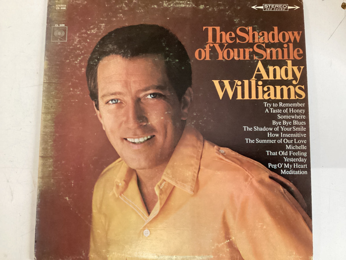 WILLIAMS, ANDY = THE SHADOW OF YOUR SMILE (USA 1966) (USED)