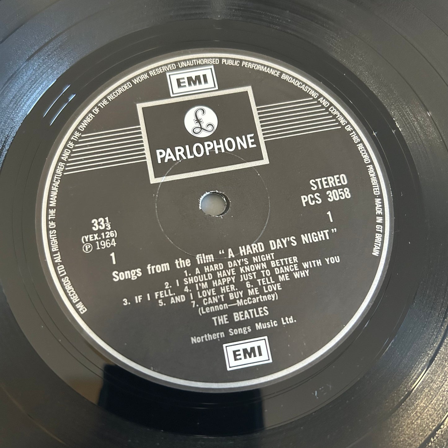 BEATLES = A HARD DAYS NIGHT (UK 1976) (USED)