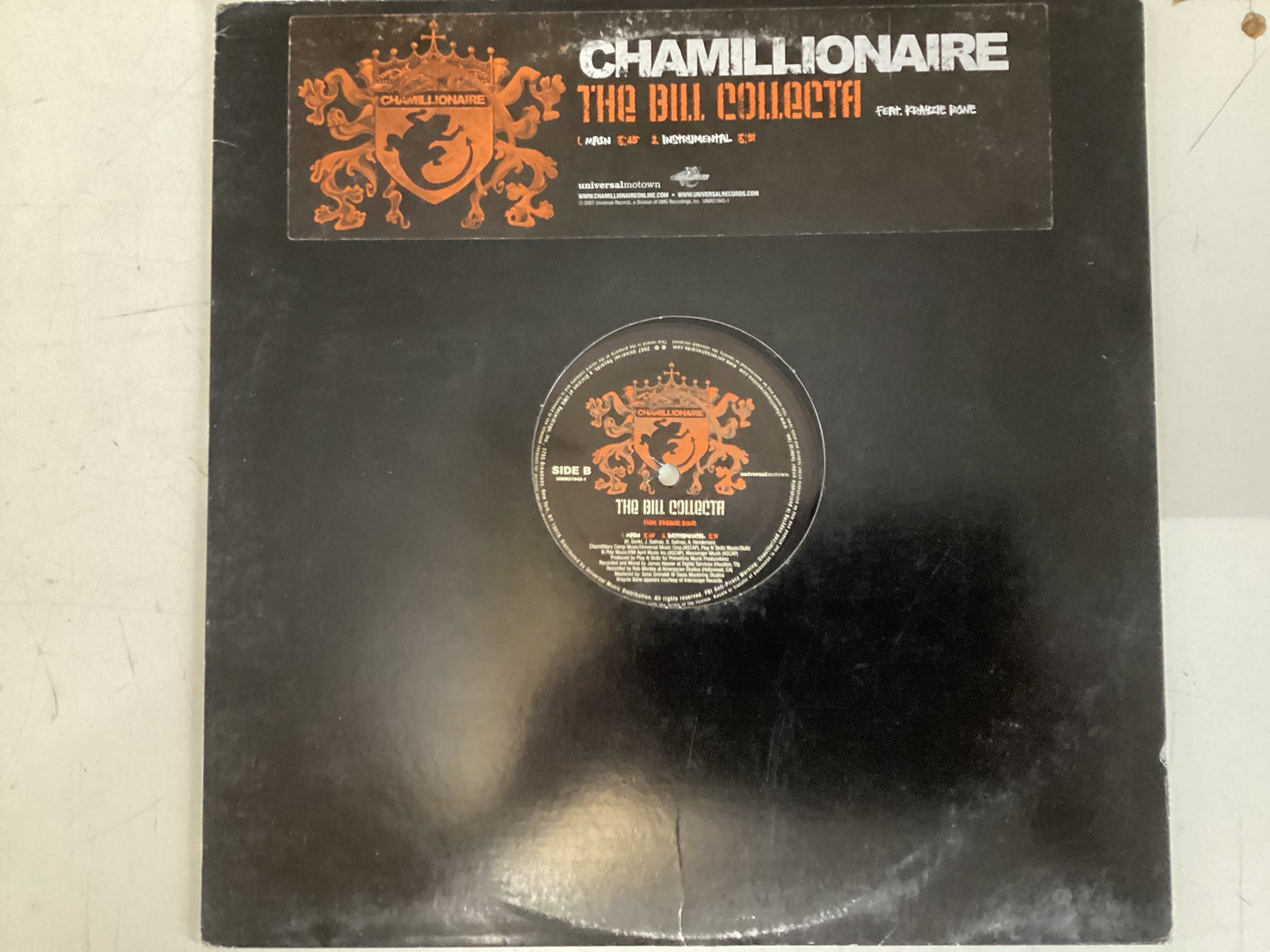 CHAMILLIONAIRE = THE BILL COLLECTA (USA 2007) (USED)