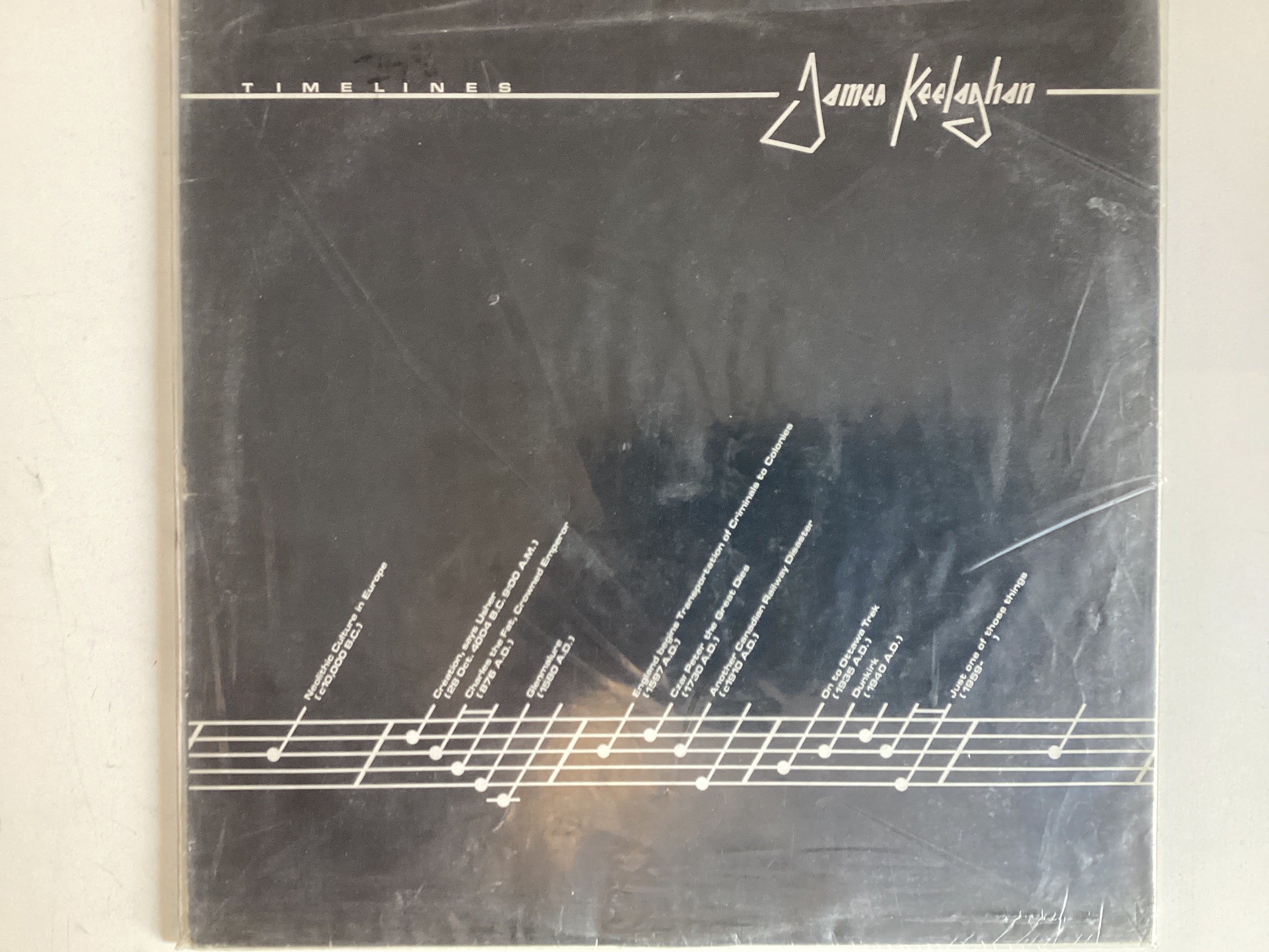 KEELAGHAN, JAMES = TIMELINES (CDA 1987) (USED)