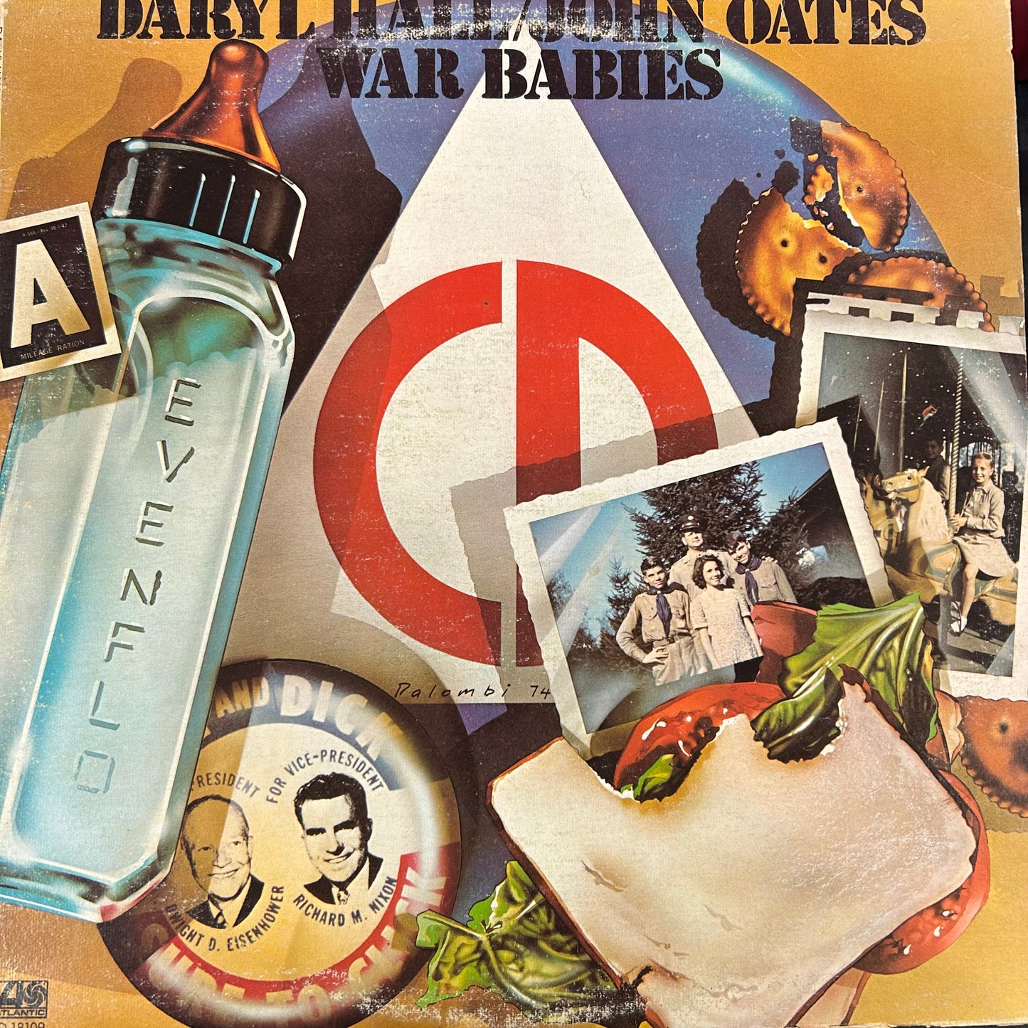 HALL AND OATES = WAR BABIES (CDN 1974) (USED)
