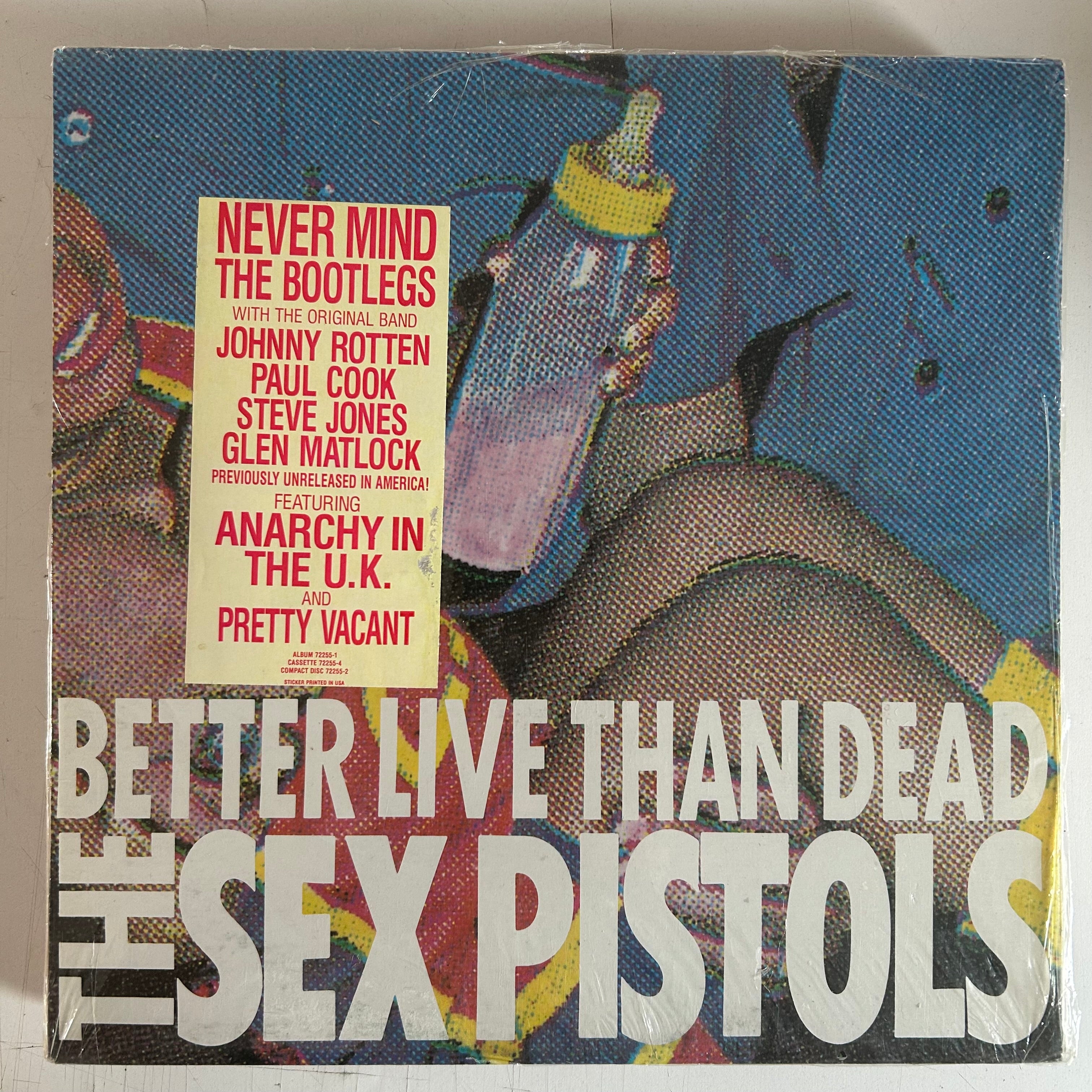 SEX PISTOLS = BETTER LIVE THAN DEAD (CDN 1988) (USED)