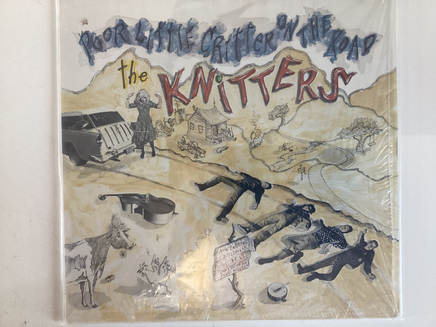 THE KNITTERS = POOR LITTLE CRITTER ON THE ROAD (CDA 1985) (USED)