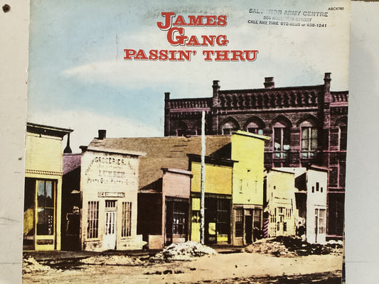 JAMES GANG = PASSIN’ THRU (USA 1972) (USED)