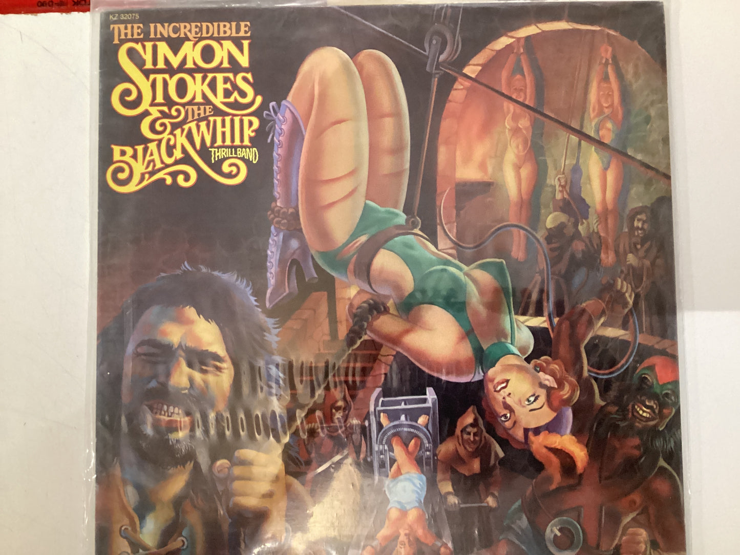 THE INCREDIBLE SIMON STOKES & THE BLACKWHIP THRILL BAND = SELF TITLED (CDA 1973) (USED)