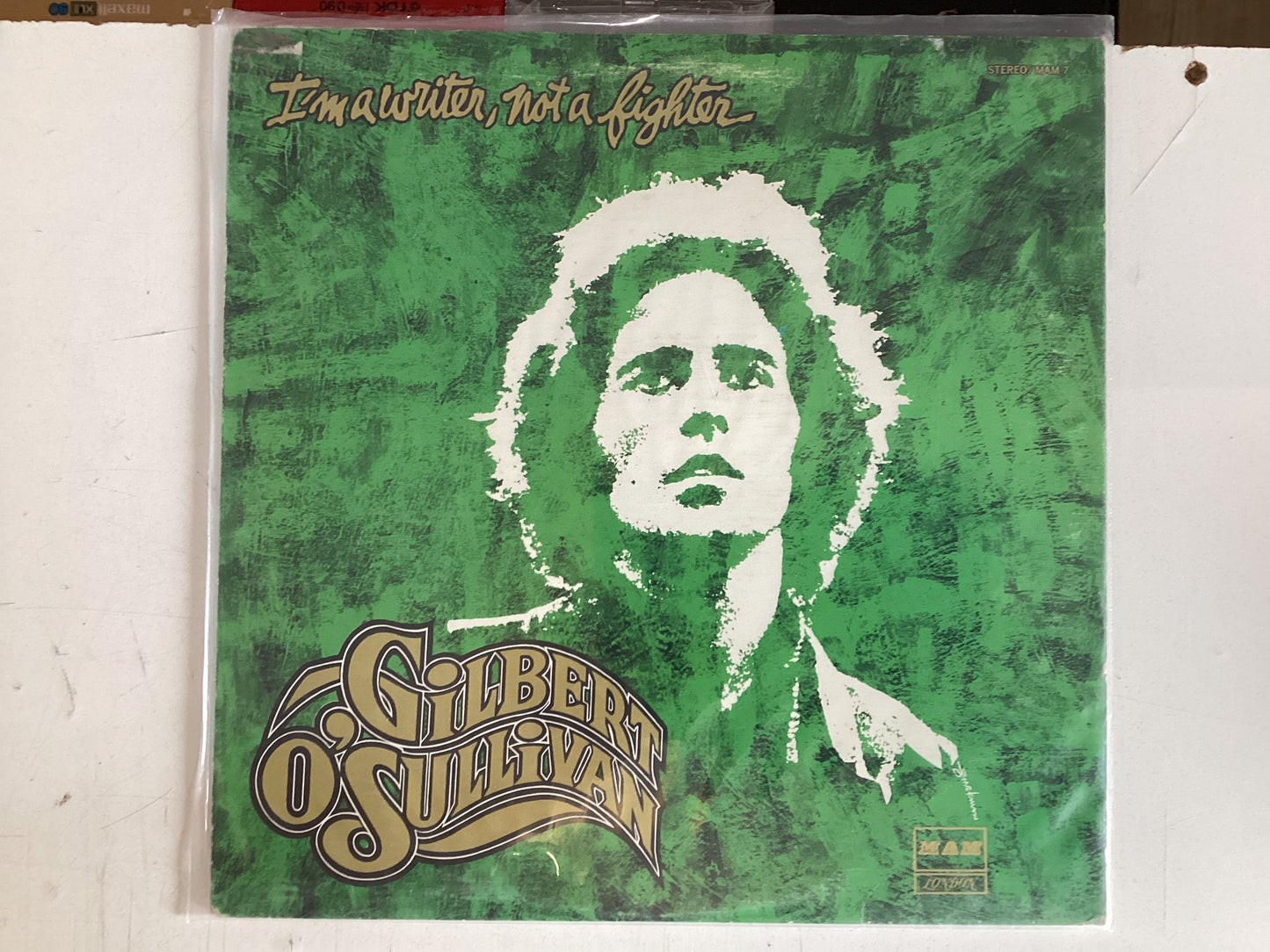 O’SULLIVAN, GILBERT = I’M A WRITER, NOT A FIGHTER (UK 1973) (USED)