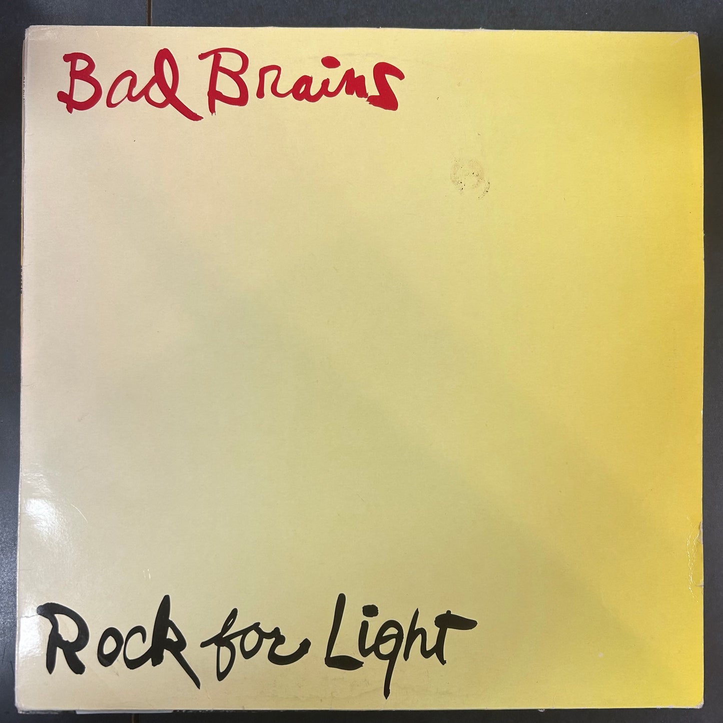 BAD BRAINS = ROCK FOR LIGHT (UK 1983) (USED)