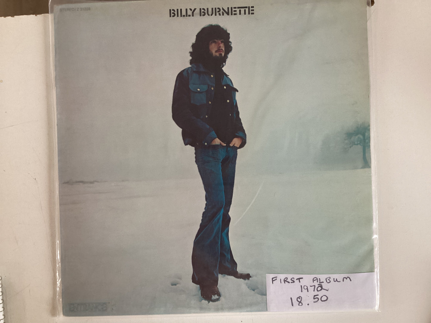 BURNETTE, BILLY = SELF TITLED (CDA 1972) (USED)