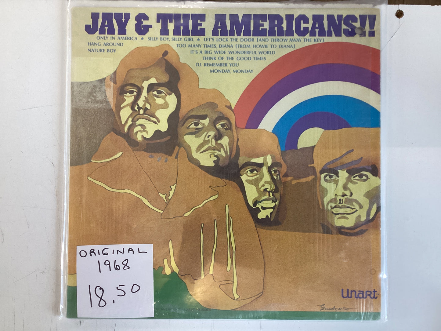 JAY AND THE AMERICANS = UNART (CDA 1967) (USED)