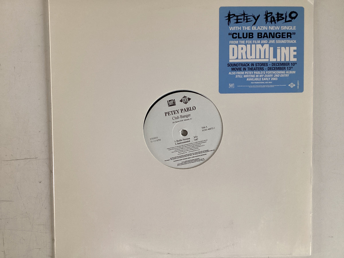 PETEY PABLO = CLUB BANGER (USA 2002) (USED)