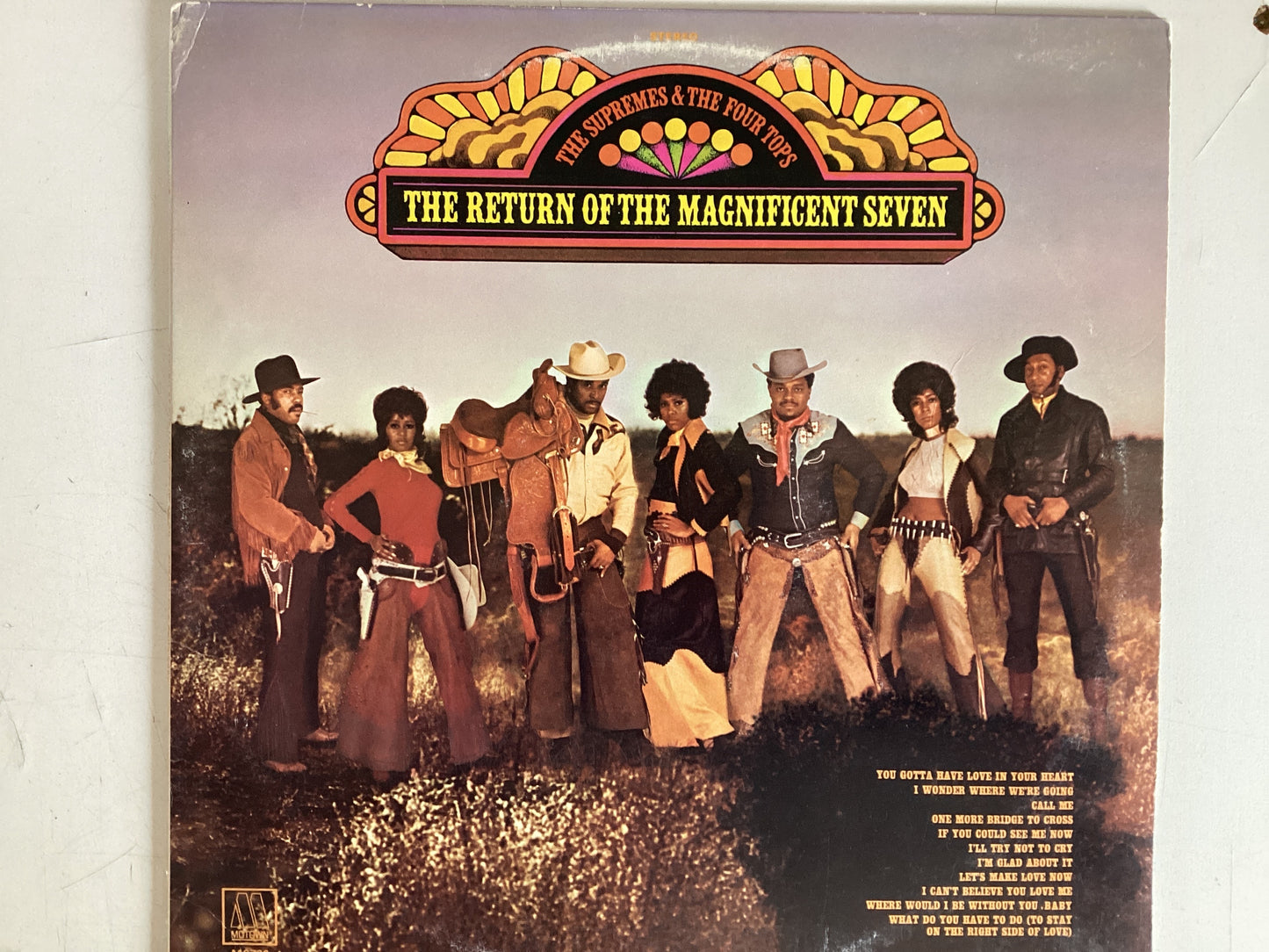 THE SUPREMES = THE RETURN OF THE MAGNIFICENT SEVEN (USA 1971) (USED)