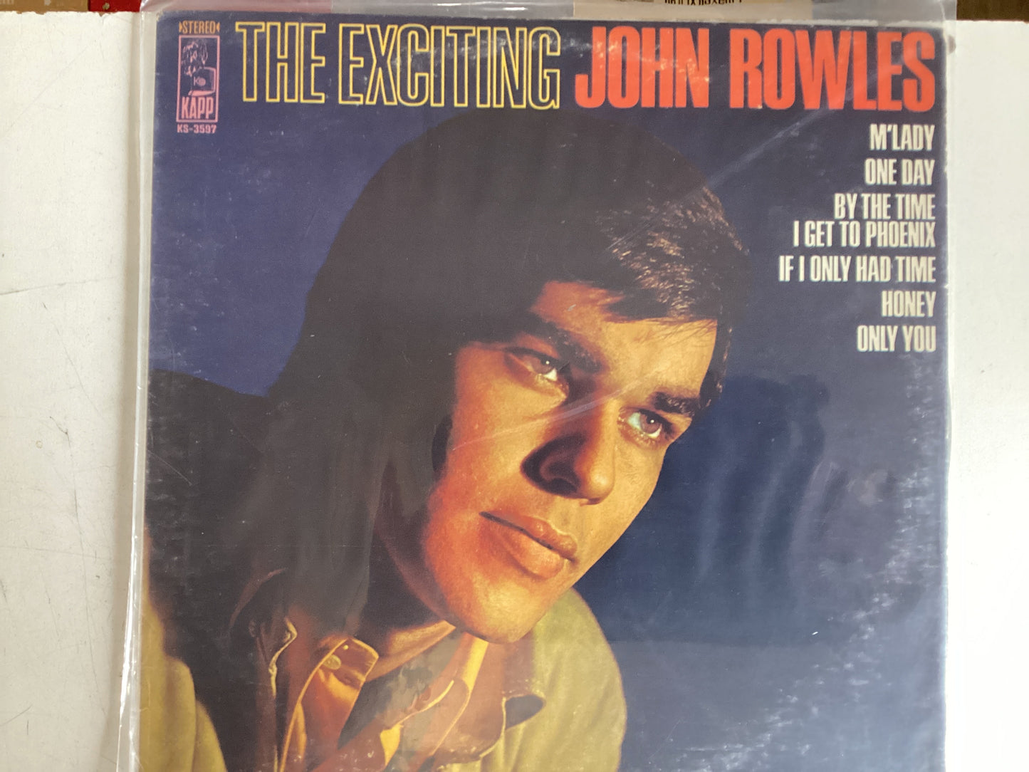 THE EXCITING JOHN ROWLES = SELF TITLED (USA 1968) (USED)