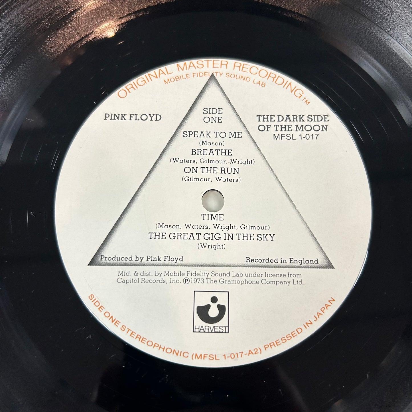 PINK FLOYD = DARK SIDE OF THE MOON (MOFI) (US 1979) (USED)