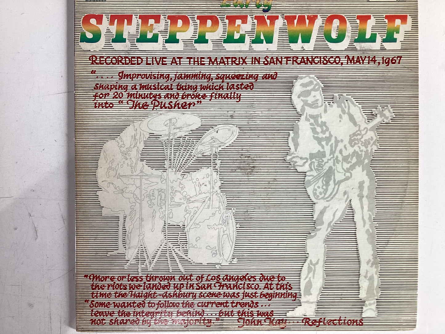 STEPPENWOLF = LIVE AT THE MATRIX (USA 1969) (USED)
