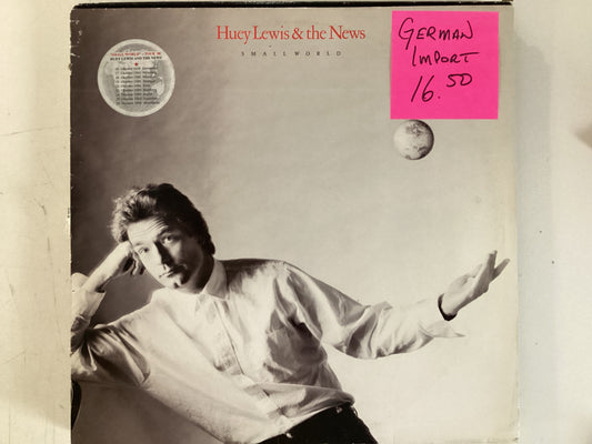 LEWIS, HUEY & THE NEWS = SMALL WORLD (GERMANY 1988) (USED)