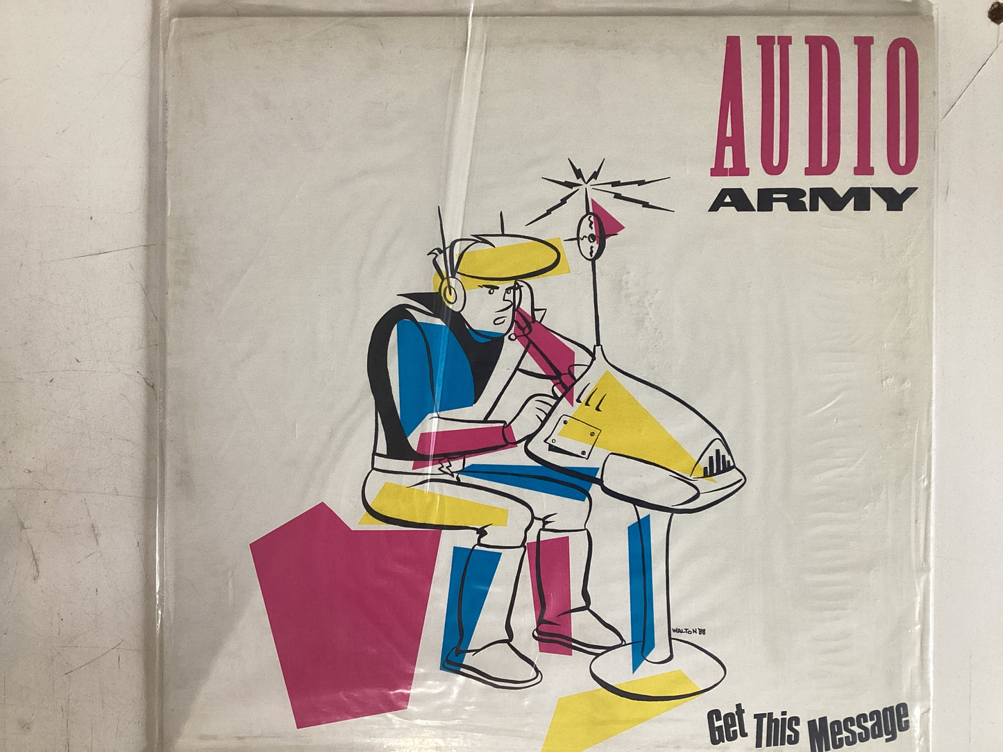 AUDIO ARMY = GET THIS MESSAGE (CDA 1988) (USED)