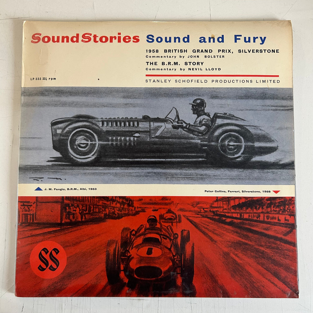 SOUND STORIES = SOUND AND FURY: 1958 BRITISH GRAND PRIX (UK 1960) (USED)
