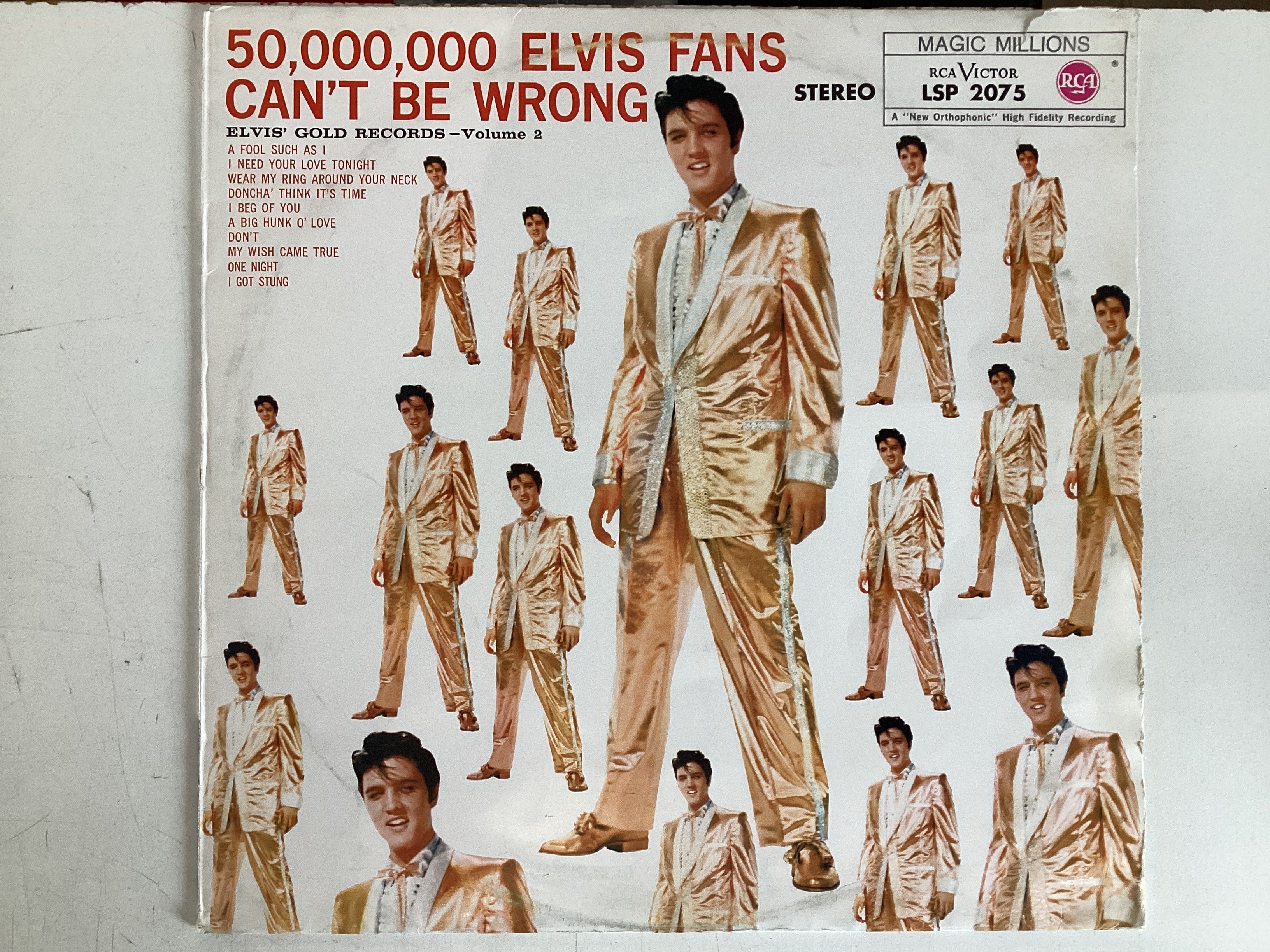 PRESLEY, ELVIS = ELVIS’ GOLD RECORDS VOLUME 2 (USA 1964) (USED)