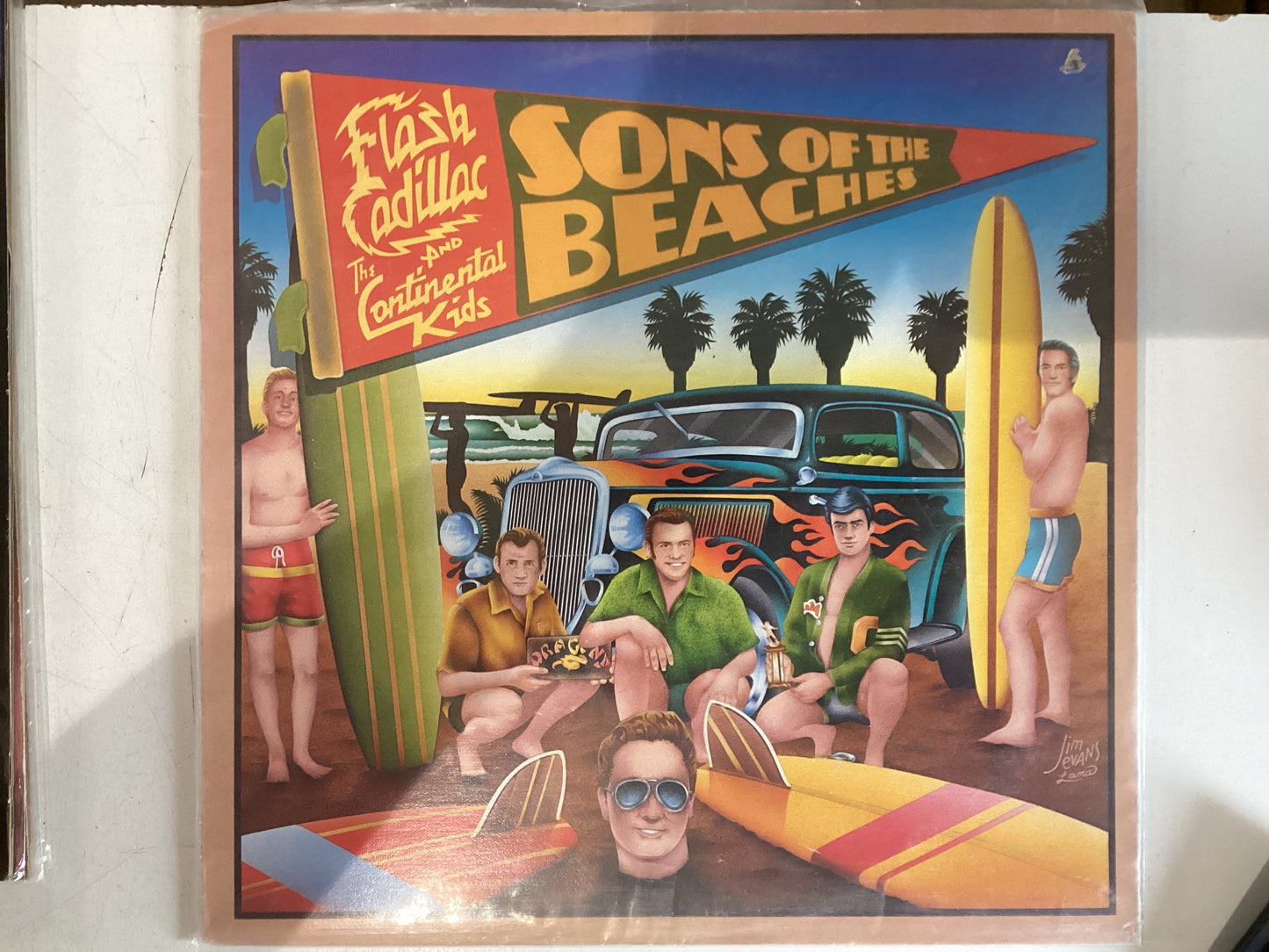FLASH CADILLAC AND THE CONTINENTAL KIDS = SONS OF THE BEACHES (CDA 1967) (USED)