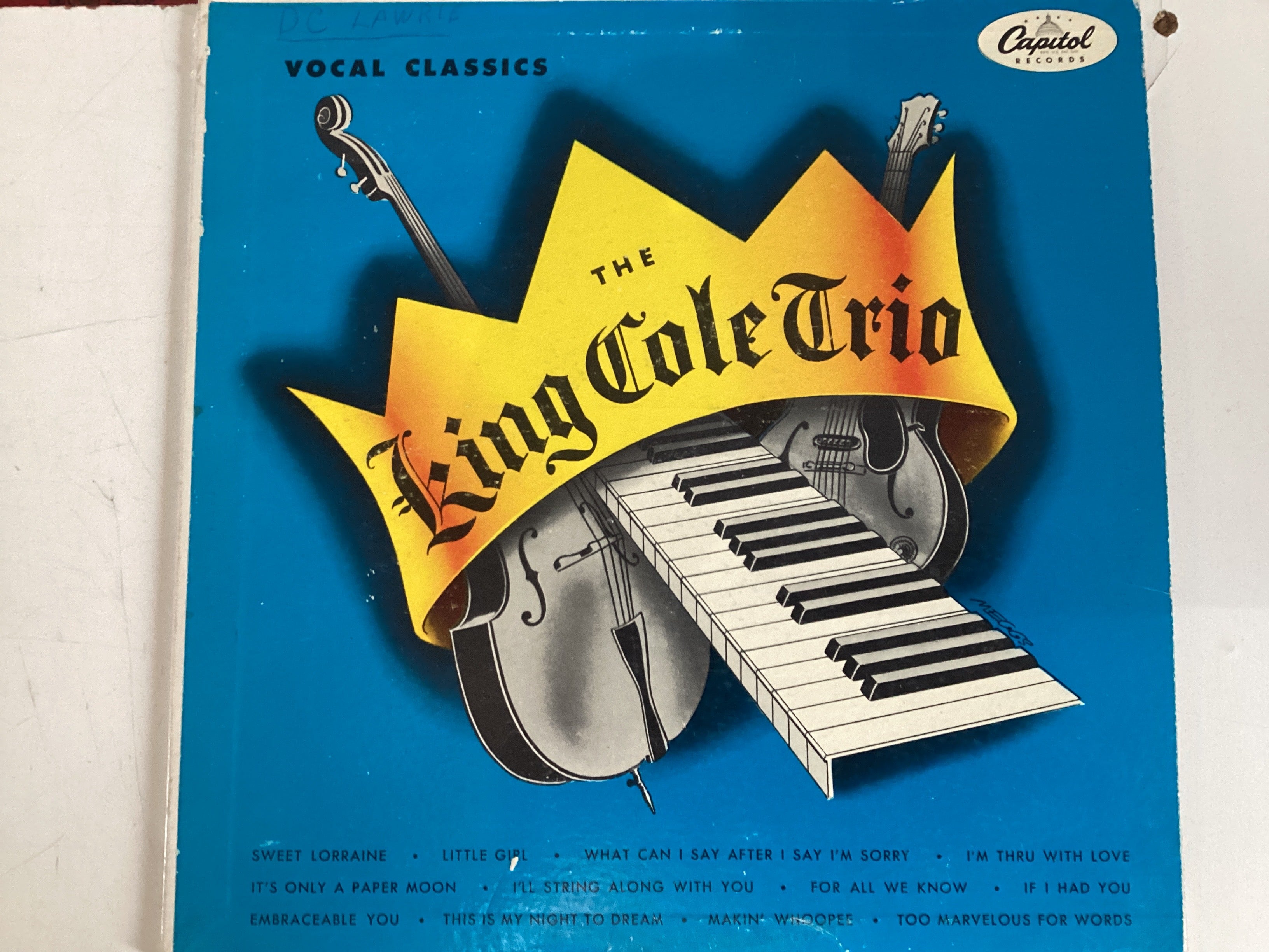 KING COLE TRIO = KING COLE TRIO (10 IN.) (USA 1956) (USED)