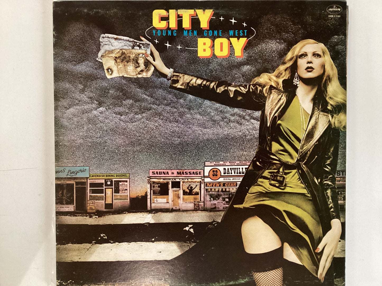 CITY BOY = YOUNG MEN GONE WEST (UK 1977) (USED)