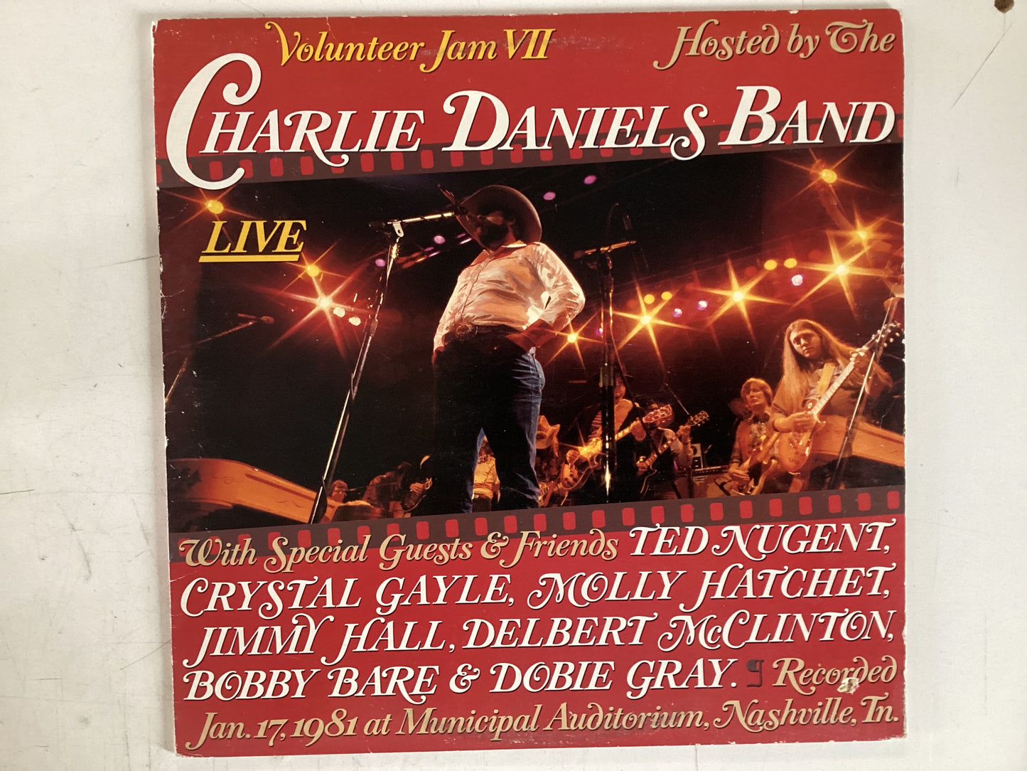CHARLIE DANIELS BAND = VOLUNTEER JAM VII (CDA 1981) (USED)