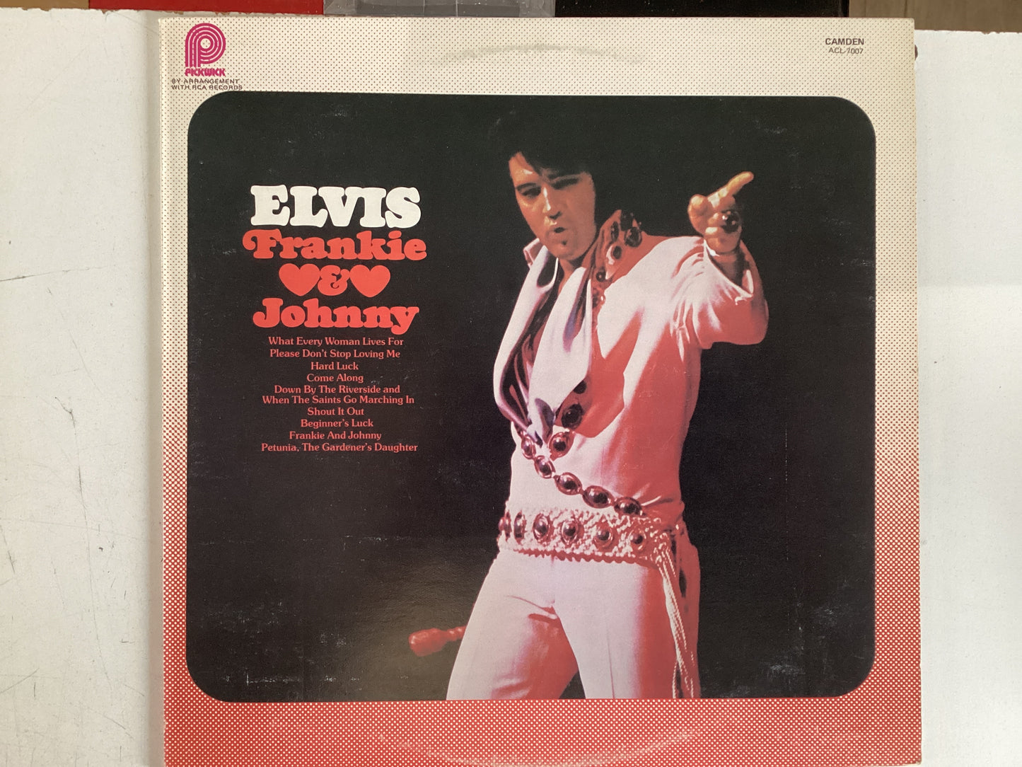 PRESLEY, ELVIS = FRANKIE & JOHNNY (USA 1975) (USED)