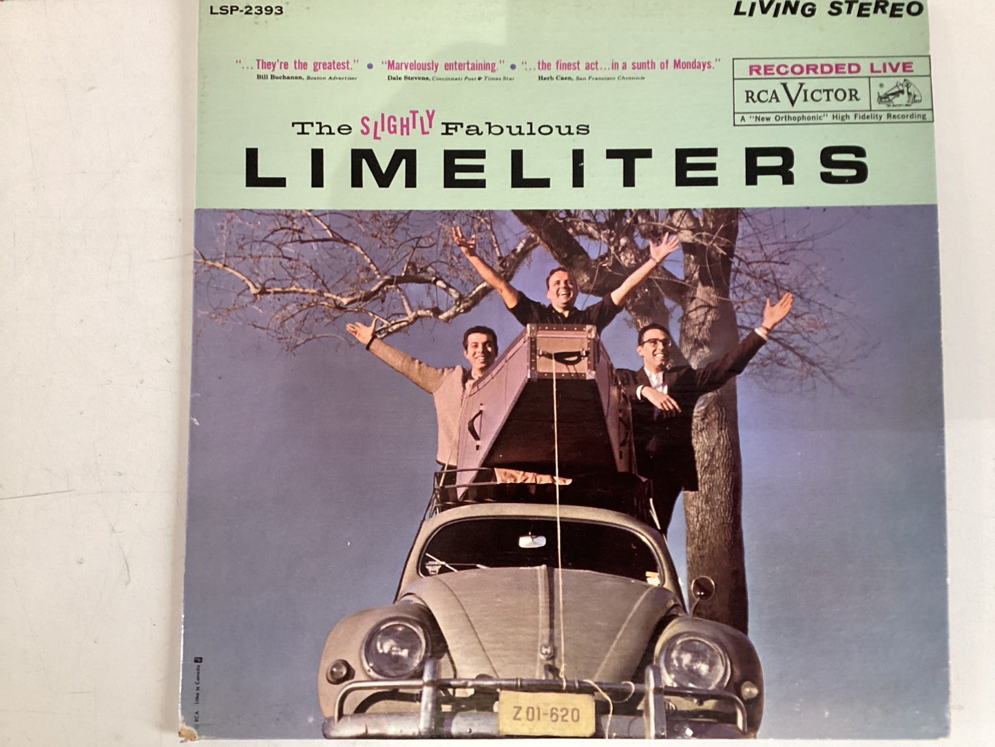 THE SLIGHTLY FABULOUS LIMELITERS = SELF TITLED (USA 1961) (USED)