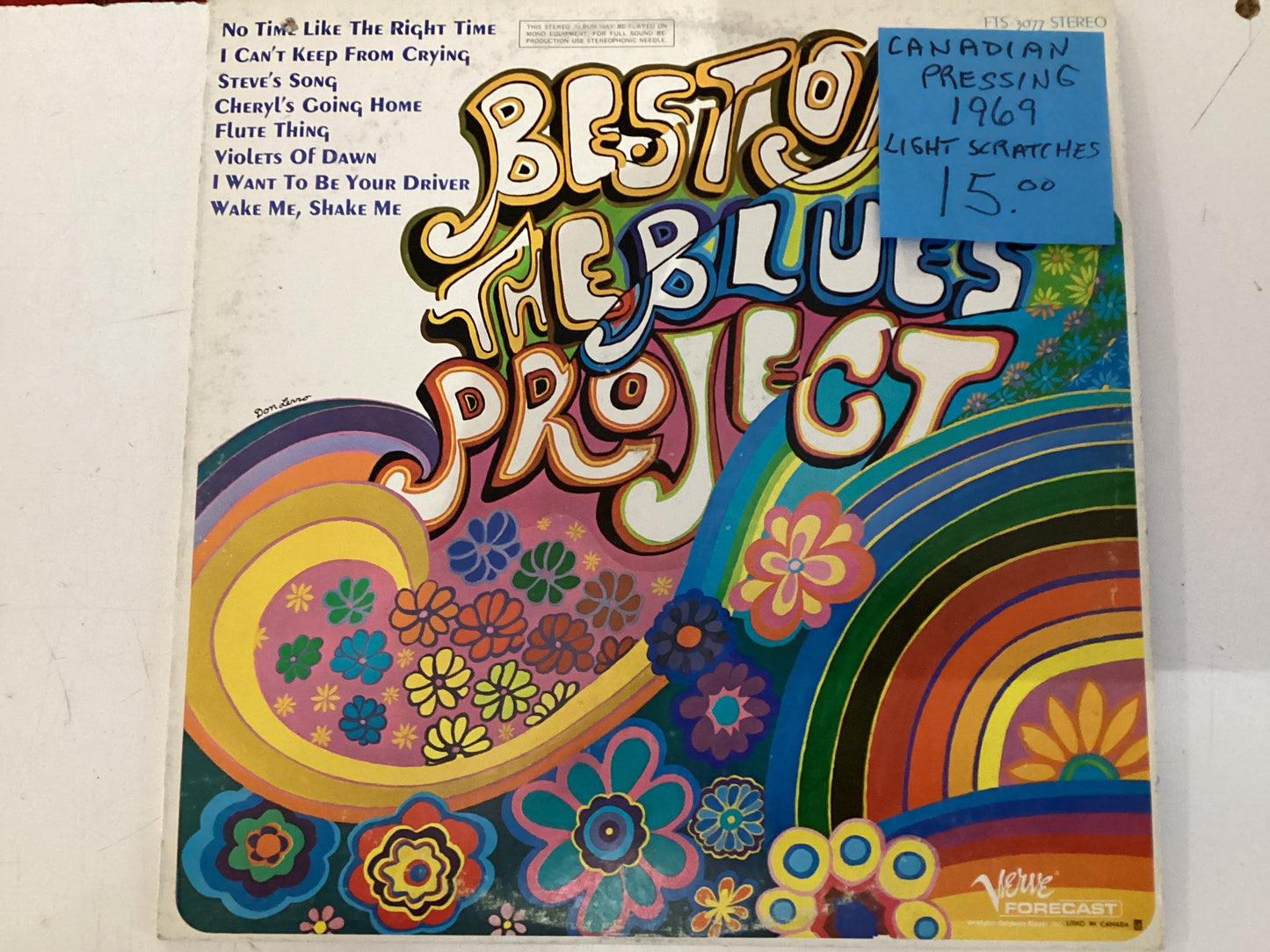 BEST OF THE BLUES PROJECT = SELF TITLED (CDA 1969) (USED)