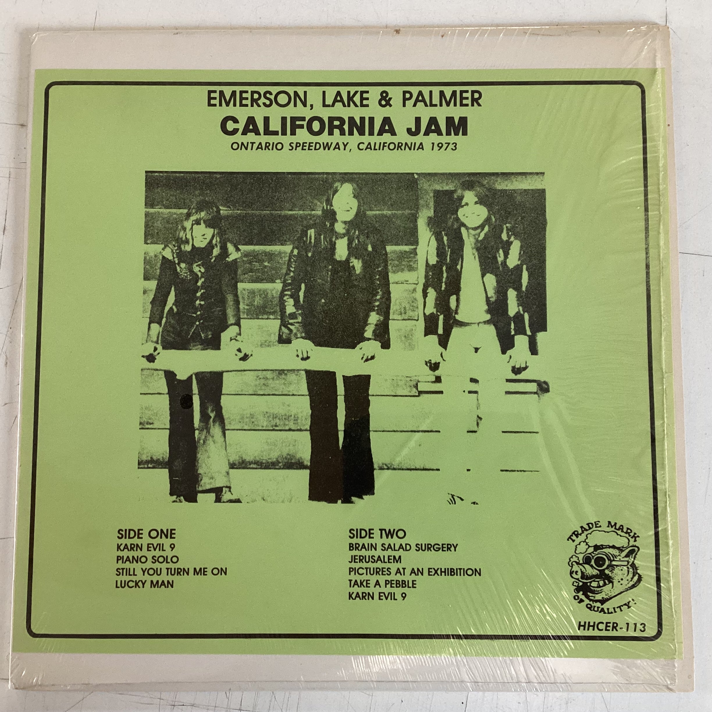 EMERSON, LAKE & PALMER = CALIFORNIA JAM (PURPLE WAX) (US 1981) (USED)