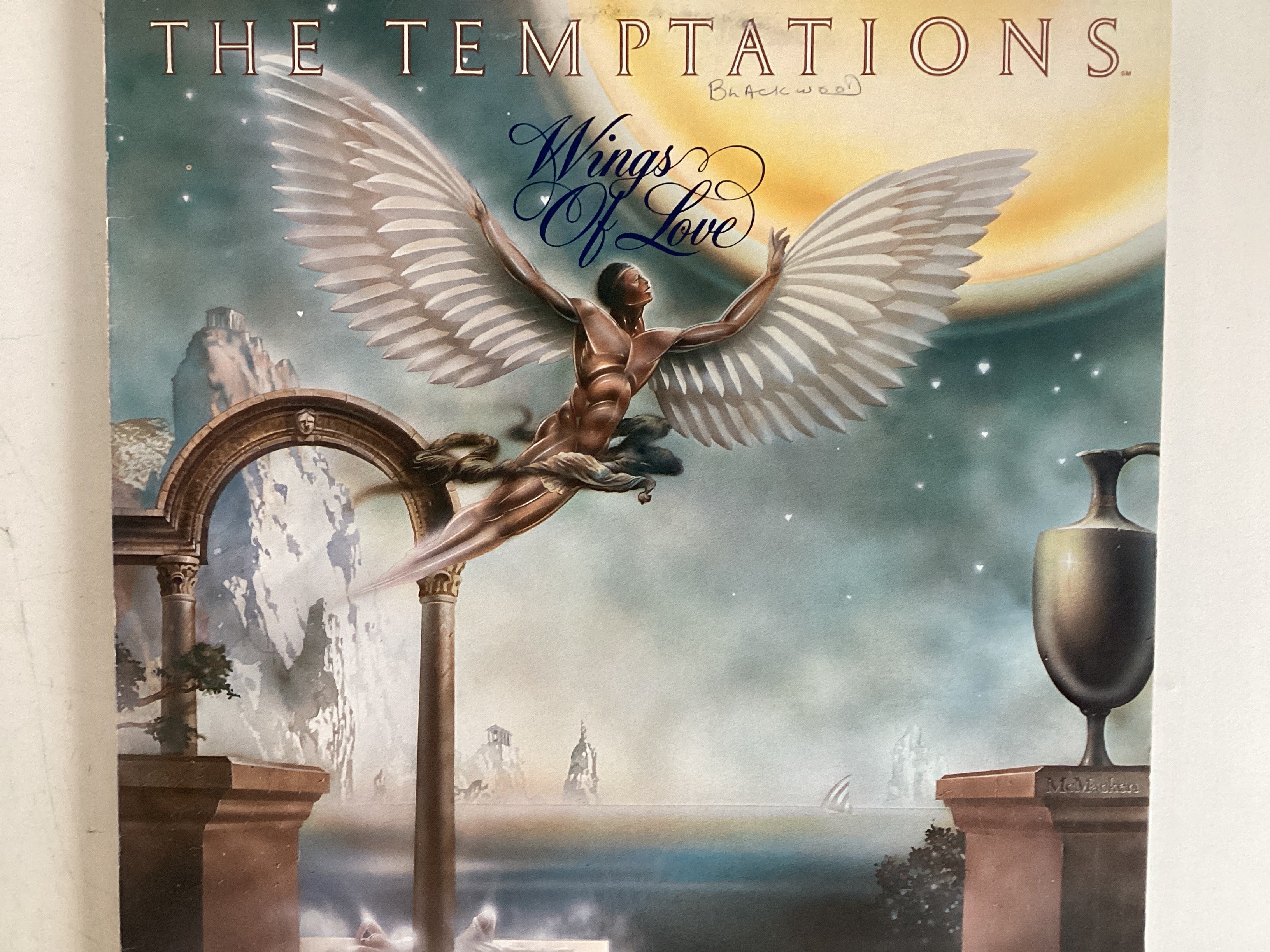 THE TEMPTATIONS = WINGS OF LOVE (USA 1978) (USED)