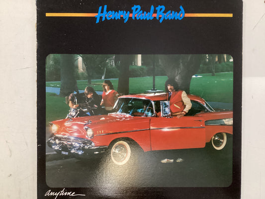 HENRY PAUL BAND = ANYTIME (CDA 1981) (USED)