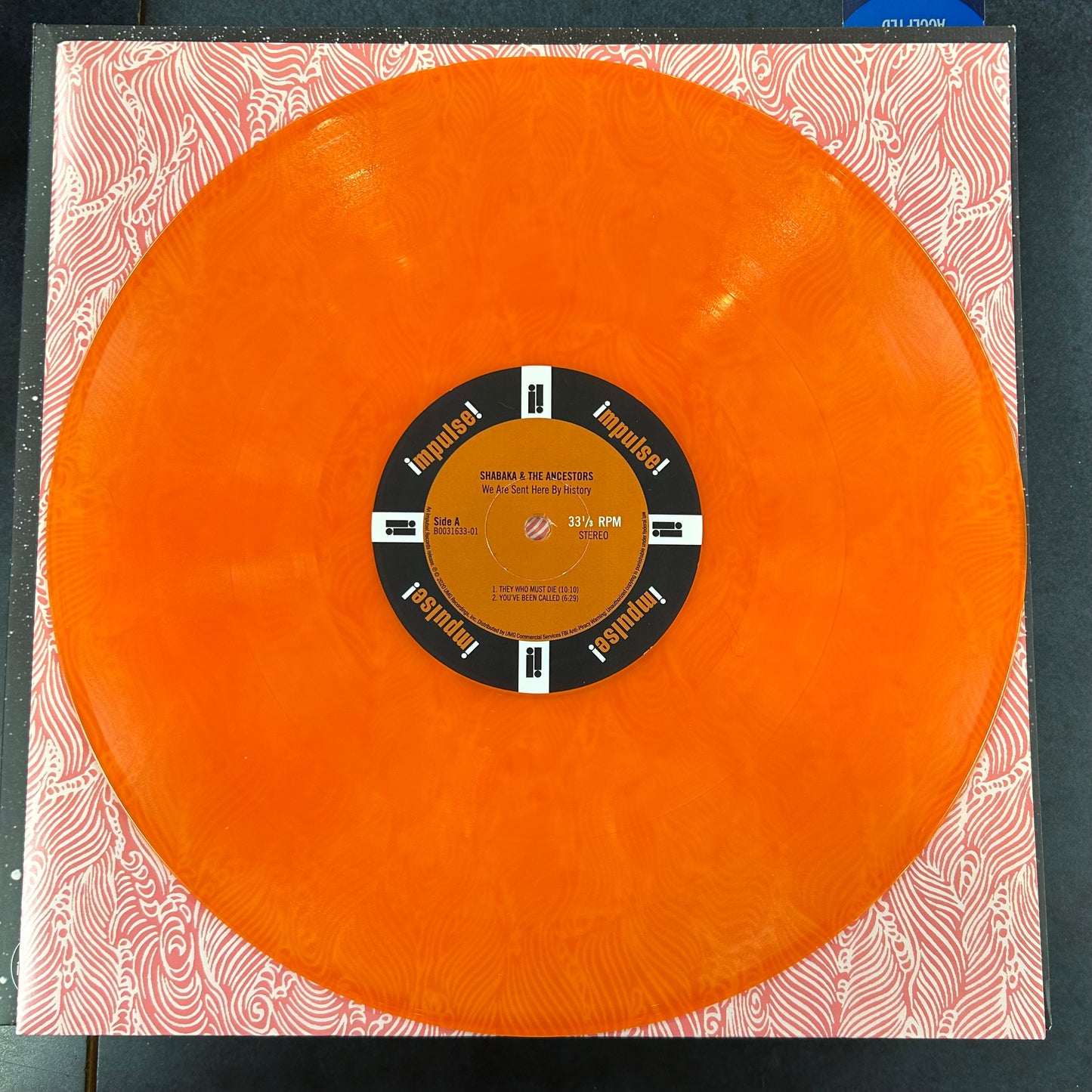 SHABAKA AND THE ANCESTORS = WE ARE SENT HERE BY HISTORY (VINYL ME, PLEASE) (2LP/180G/ORANGE) (USED)