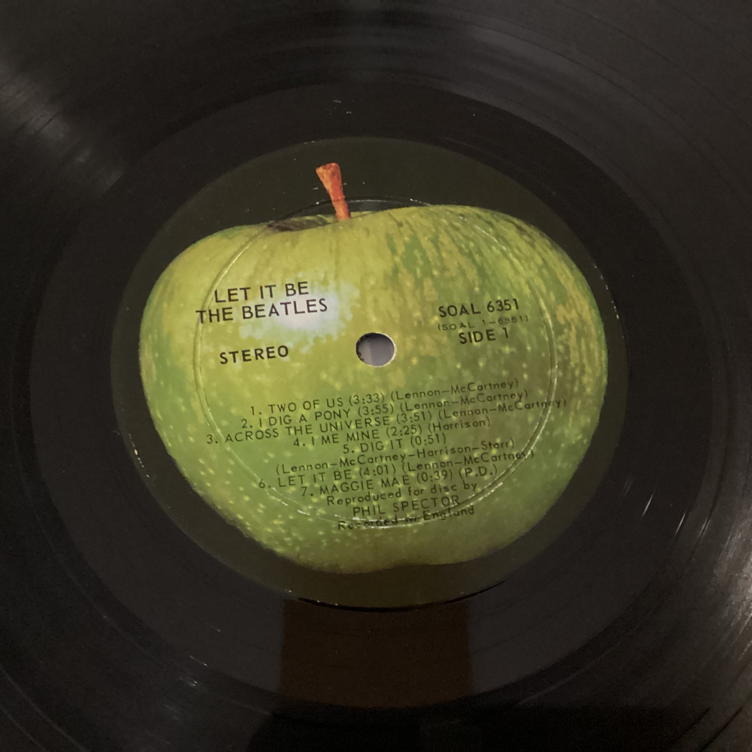 BEATLES = LET IT BE (BOX + BOOK) (CDN 1970) (USED)