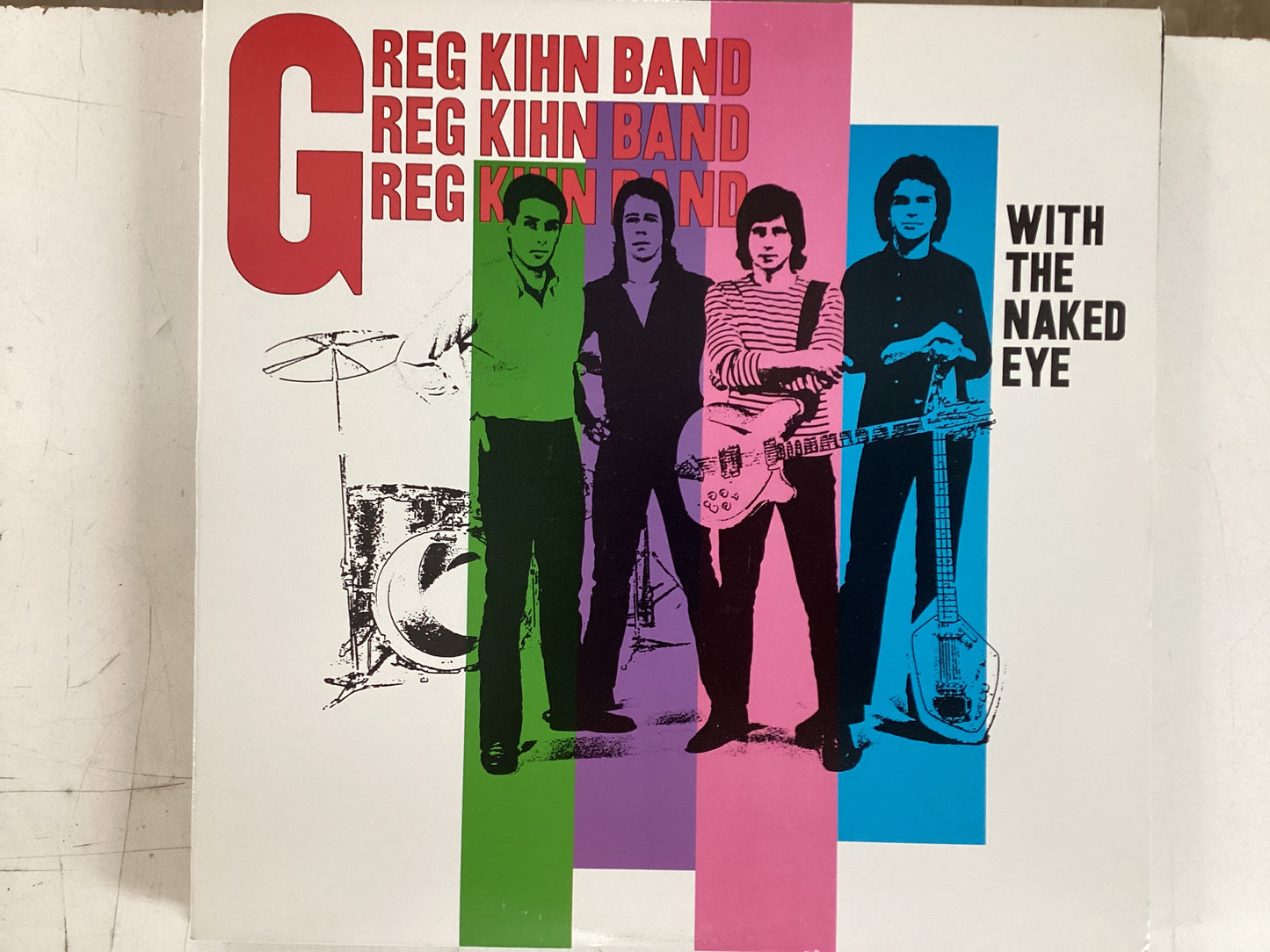 GREG KIHN BAND = WITH THE NAKED EYE (CDA 1979) (USED)