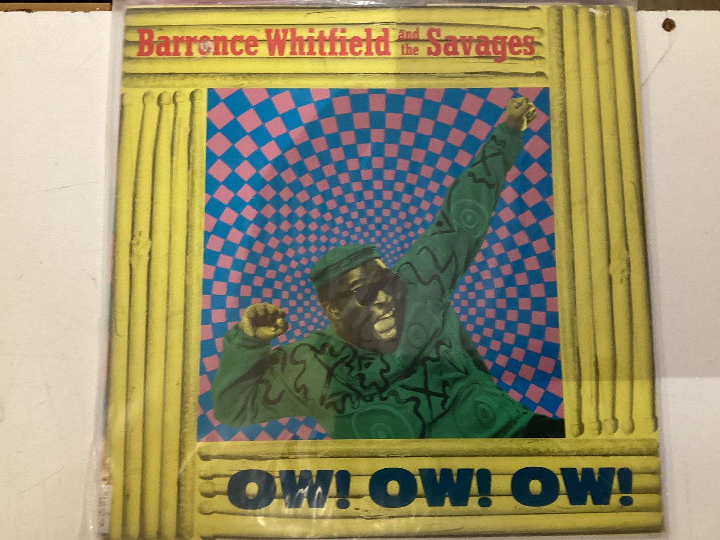 BARRENCE WHITFIELD AND THE SAVAGES = OW! OW! OW! (CDA 1987) (USED)
