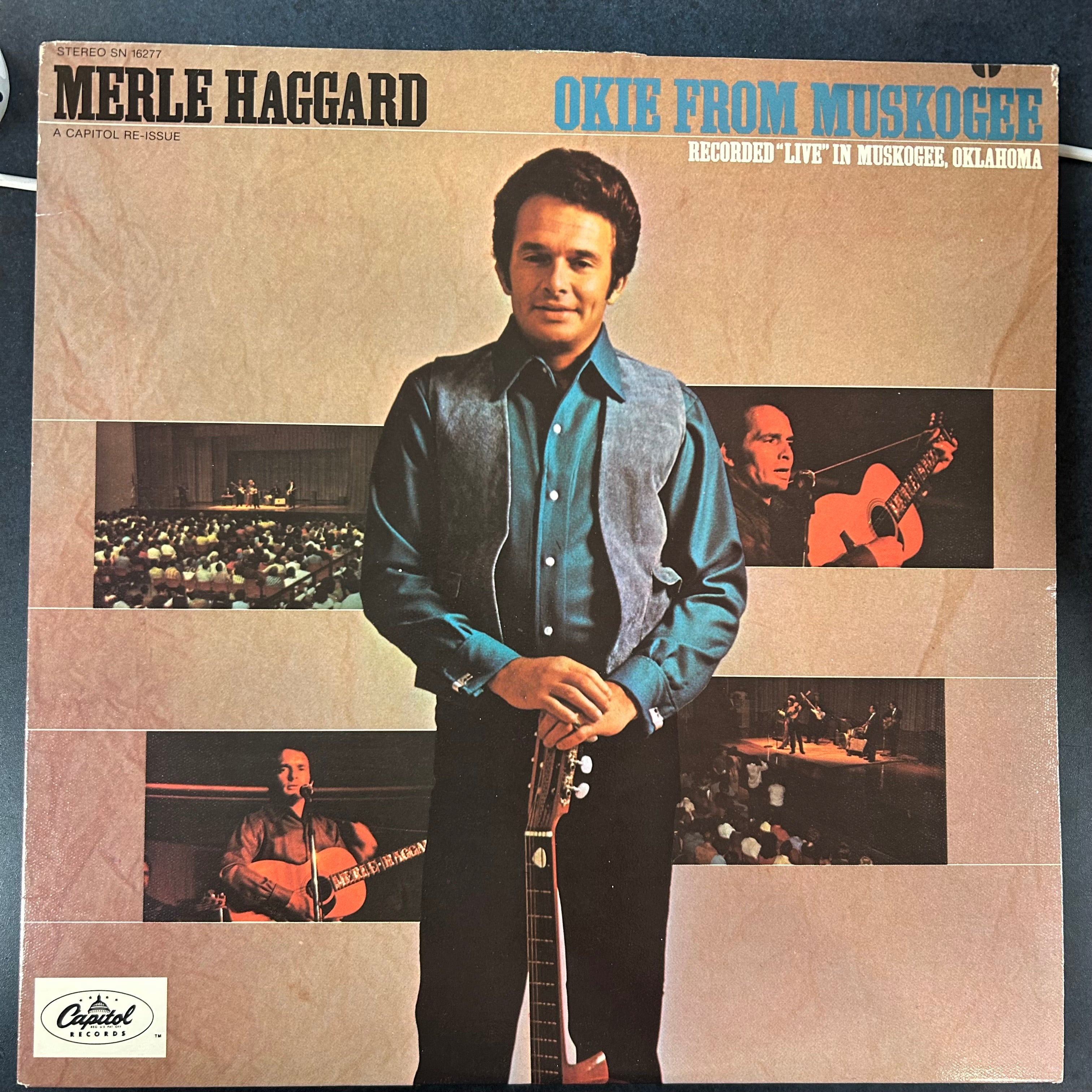 HAGGARD, MERLE = OKIE FROM MUSKOGEE (CDN REISSUE) (USED)