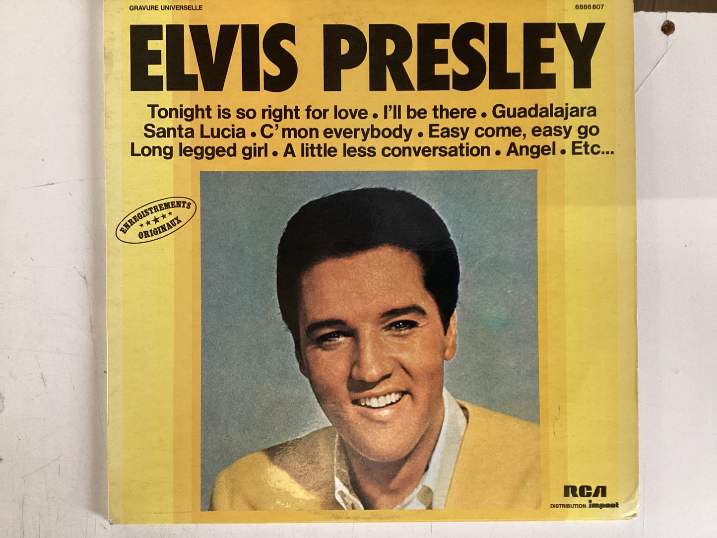 PRESLEY, ELVIS = SELF TITLED (FR 1977) (USED)