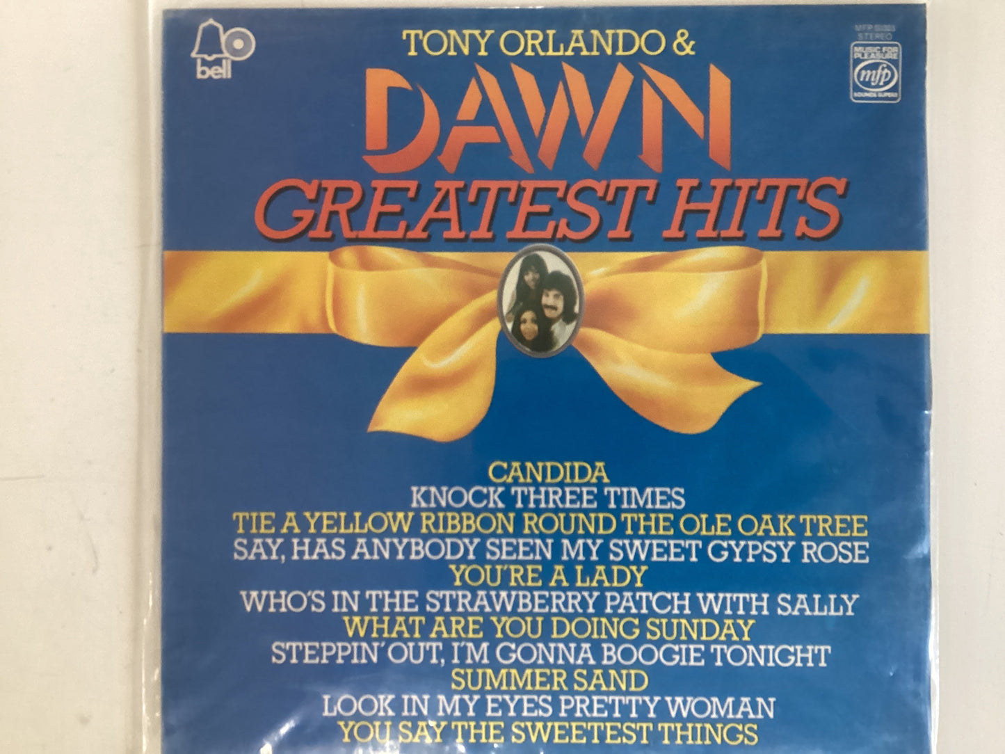 TONY ORLANDO & DAWN = GREATEST HITS (UK 1975) (USED)