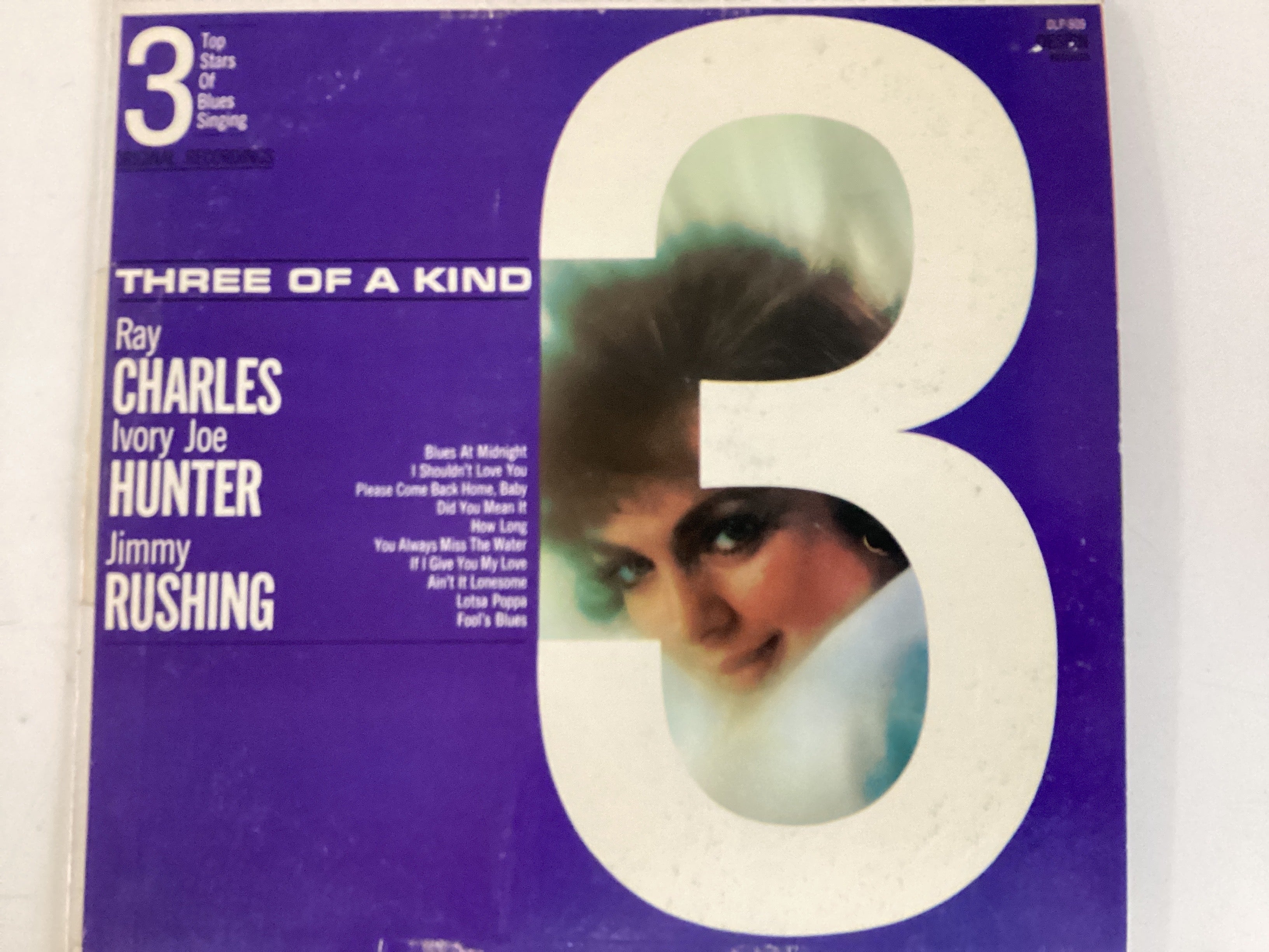 RAY CHARLES IVORY JOE HUNTER JIMMY RUSHING = THREE OF A KIND (USA 1970S0 (USED)