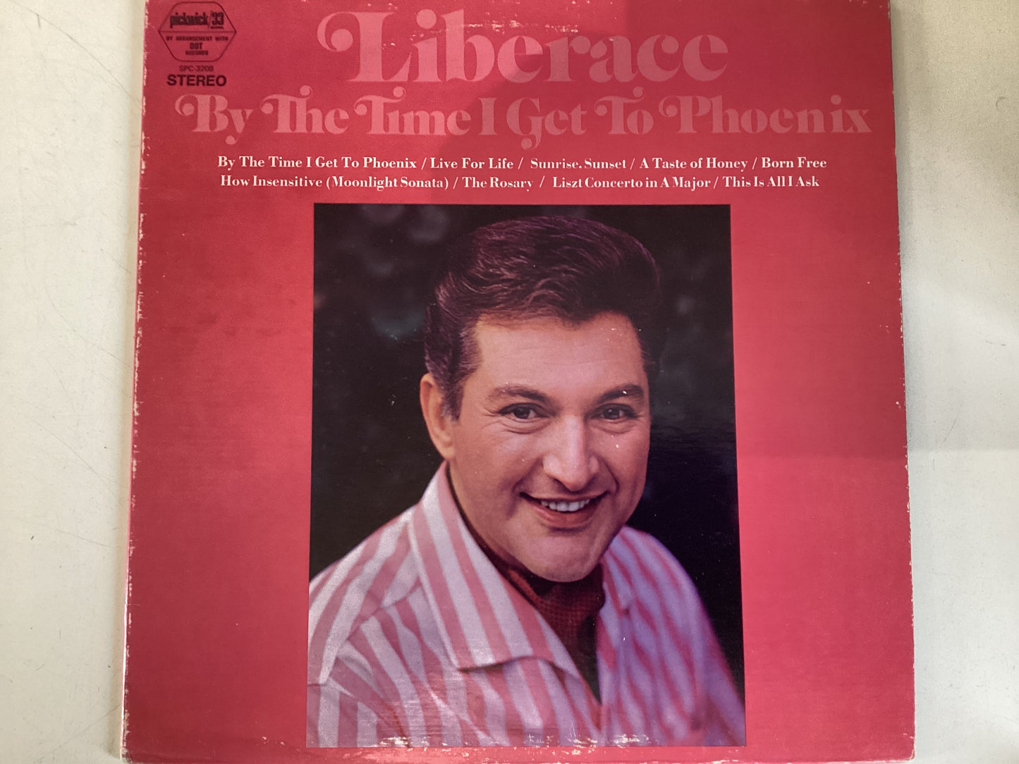 LIBERACE = BY THE TIME I GET TO PHOENIX (CDA 1967) (USED)