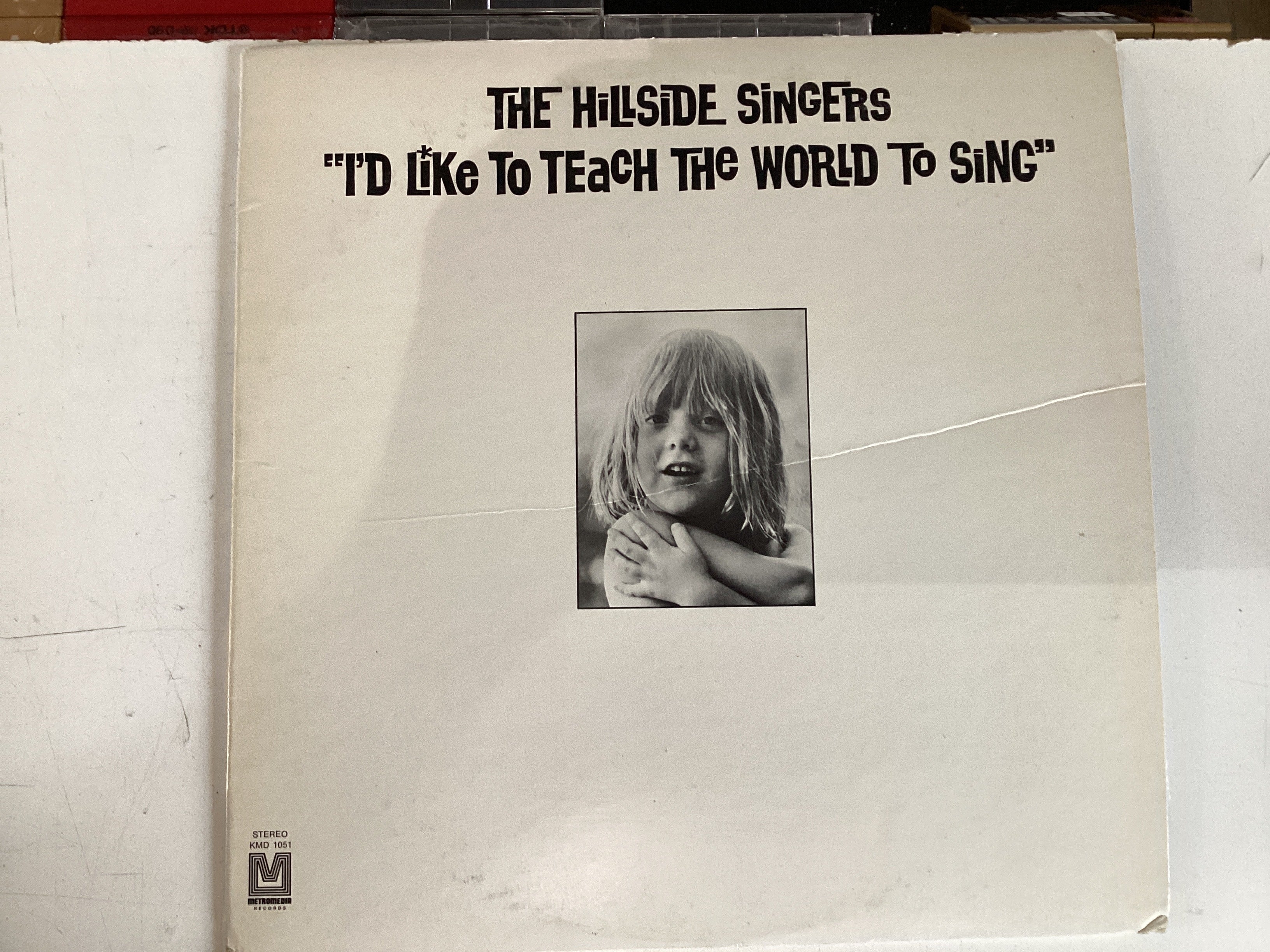 THE HILLSIDE SINGERS = I’D LIKE TO TEACH THE WORLD TO SING (USA 1971) (USED)
