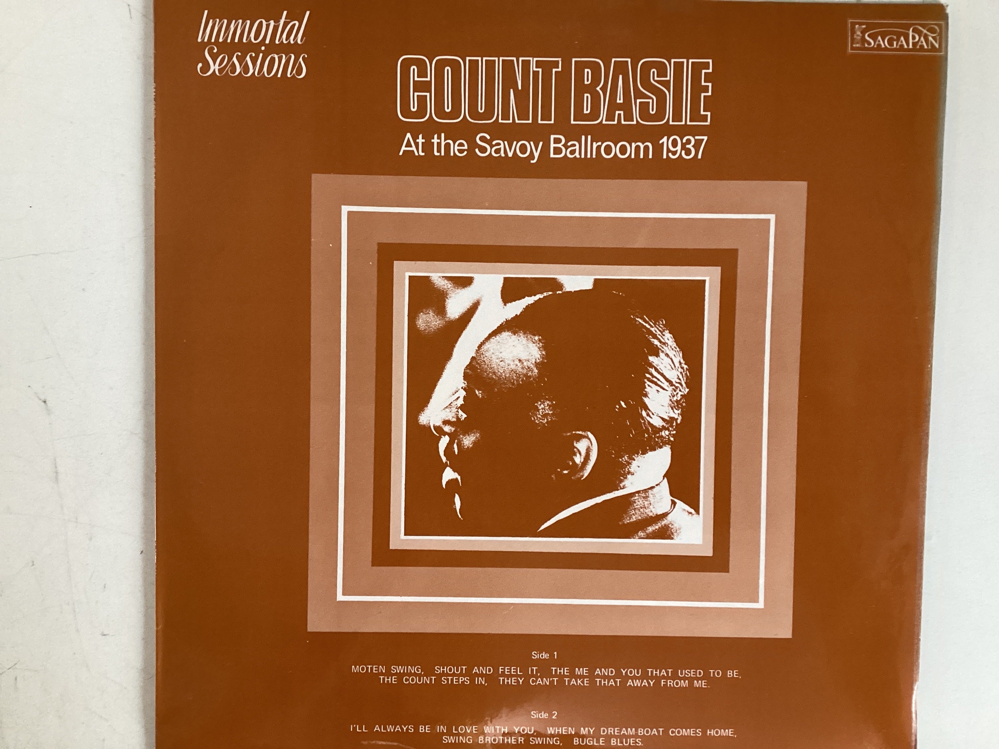 COUNT BASIE = AT THE SAVOY BALLROOM 1937 (UK 1971) (USED)